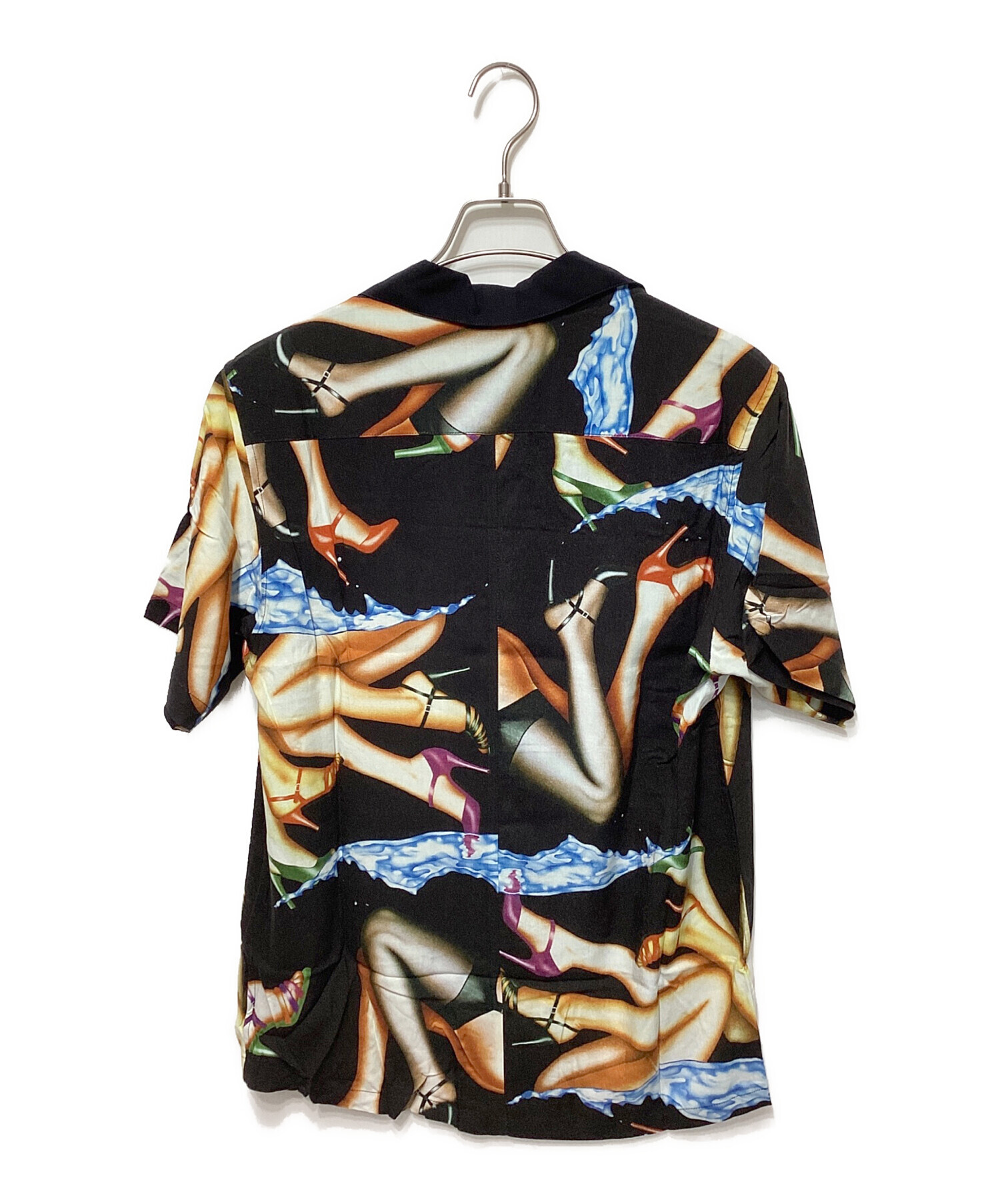 Supreme heels rayon shirt レーヨン シャツ L 登坂 中古・古着通販】SUPREME (シュプリーム) HEELS RAYON SHIRT ブラック