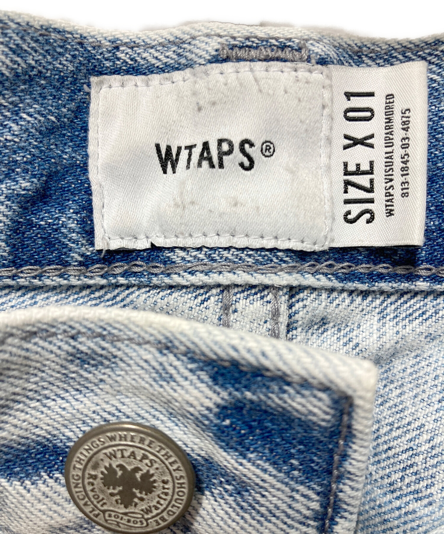 中古・古着通販】WTAPS (ダブルタップス) BLUES VERY SKINNY TRASH