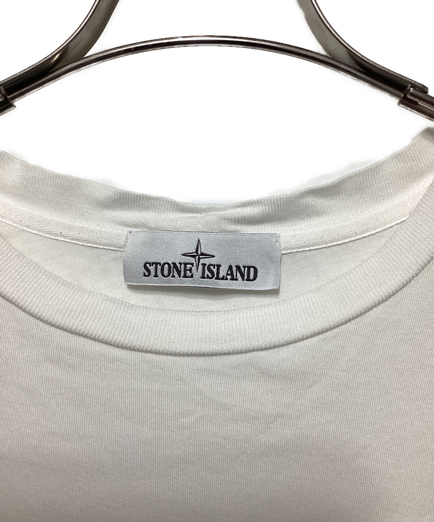 中古・古着通販】STONE ISLAND (ストーンアイランド) ロゴパッチ半袖T
