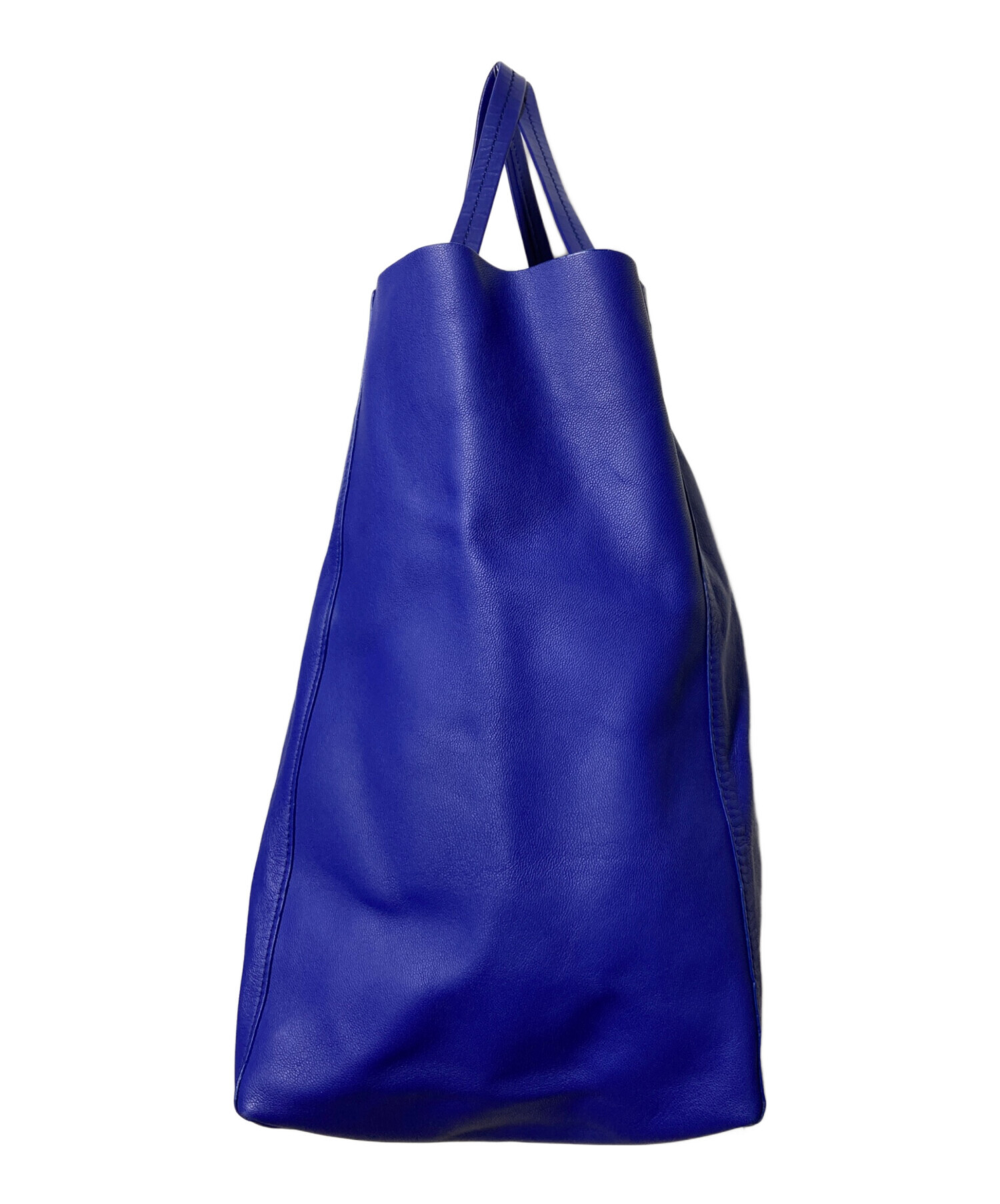 週末セール　ヴィンテージセリーヌ　CELINE トートバッグブルー 中古・古着通販】CELINE (セリーヌ) トートバッグ ブルー｜ブランド