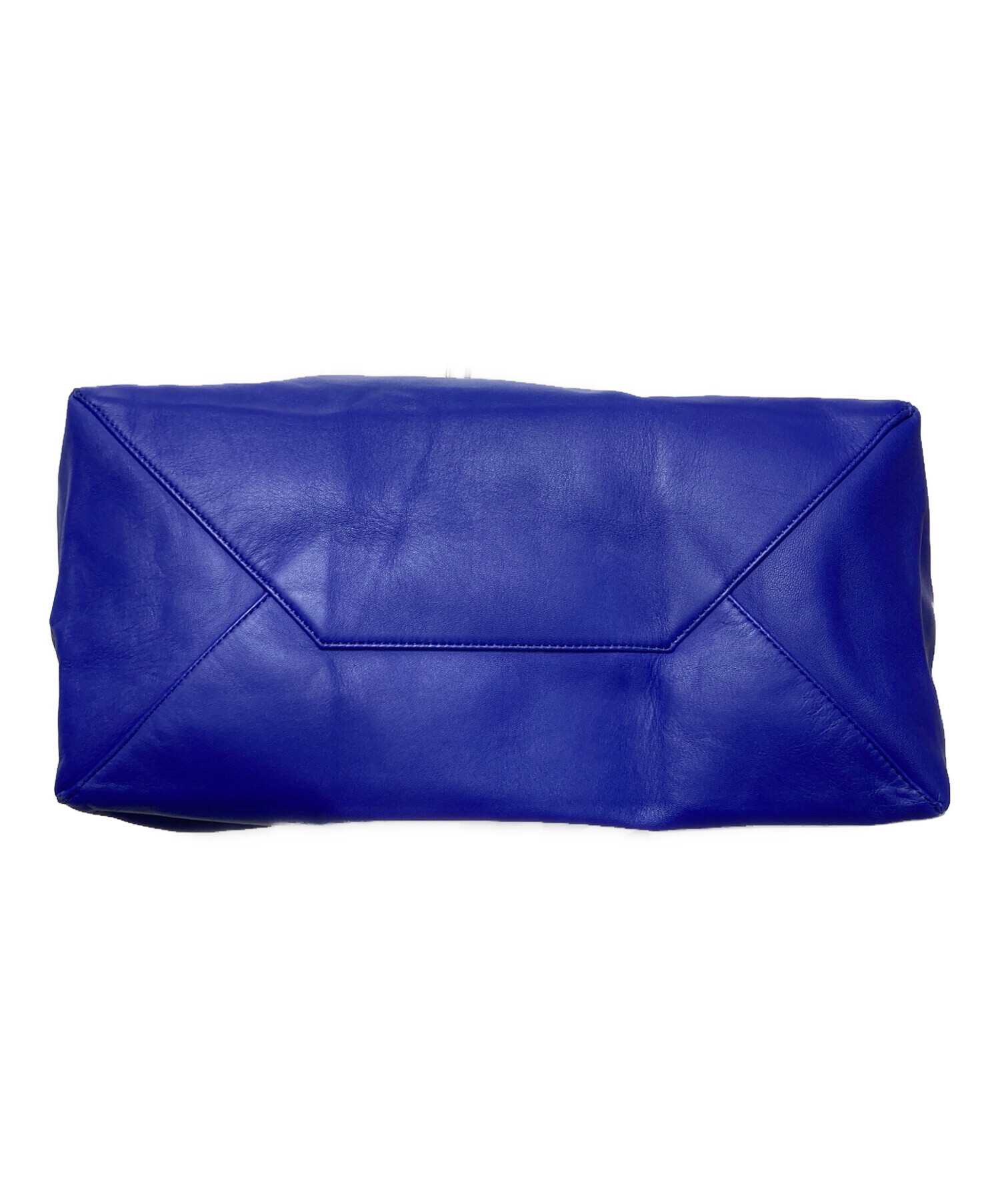 週末セール　ヴィンテージセリーヌ　CELINE トートバッグブルー 中古・古着通販】CELINE (セリーヌ) トートバッグ ブルー｜ブランド