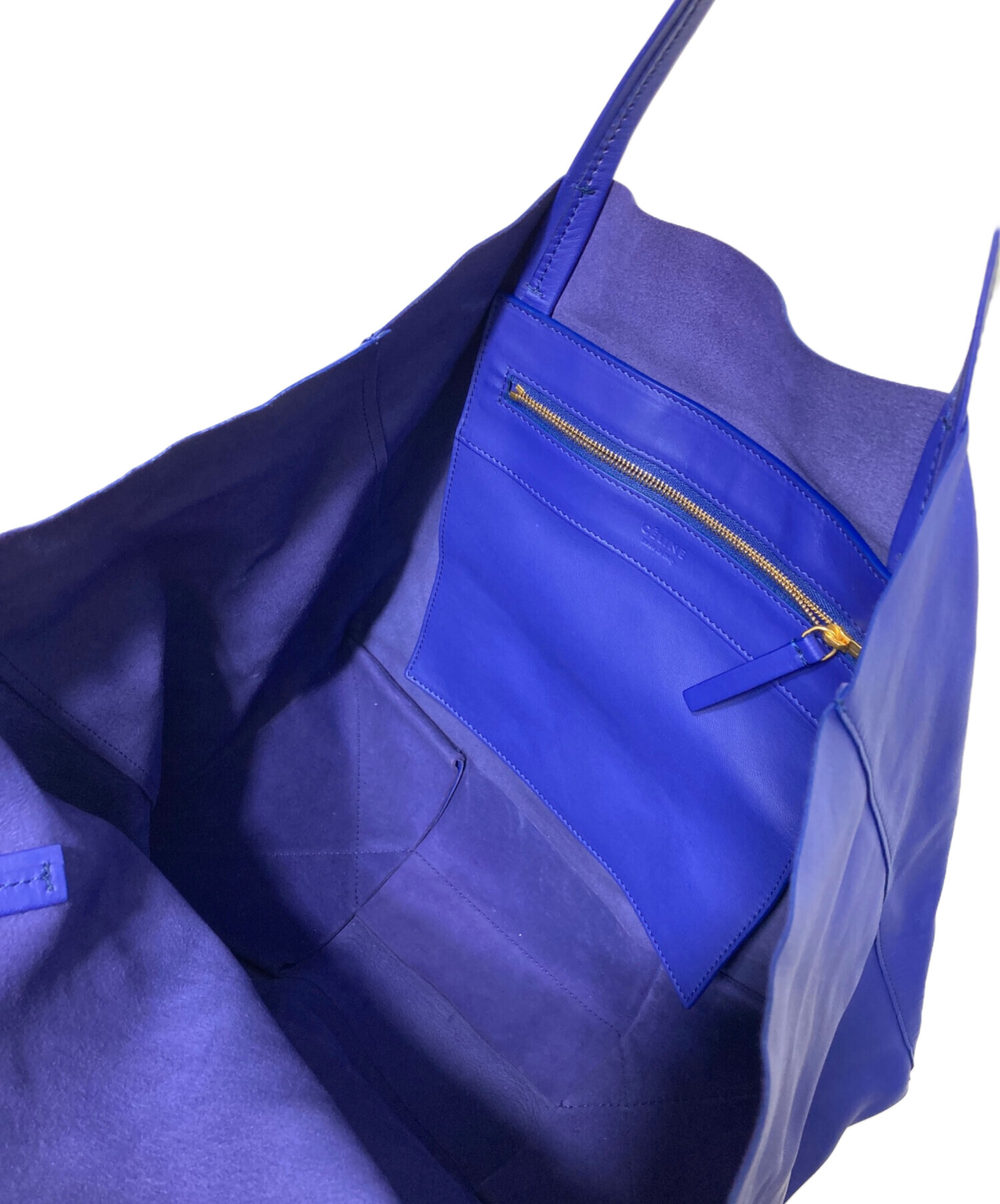中古・古着通販】CELINE (セリーヌ) トートバッグ ブルー｜ブランド