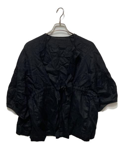 中古・古着通販】BEARDSLEY (ビアズリー) リネンブラウス ブラック