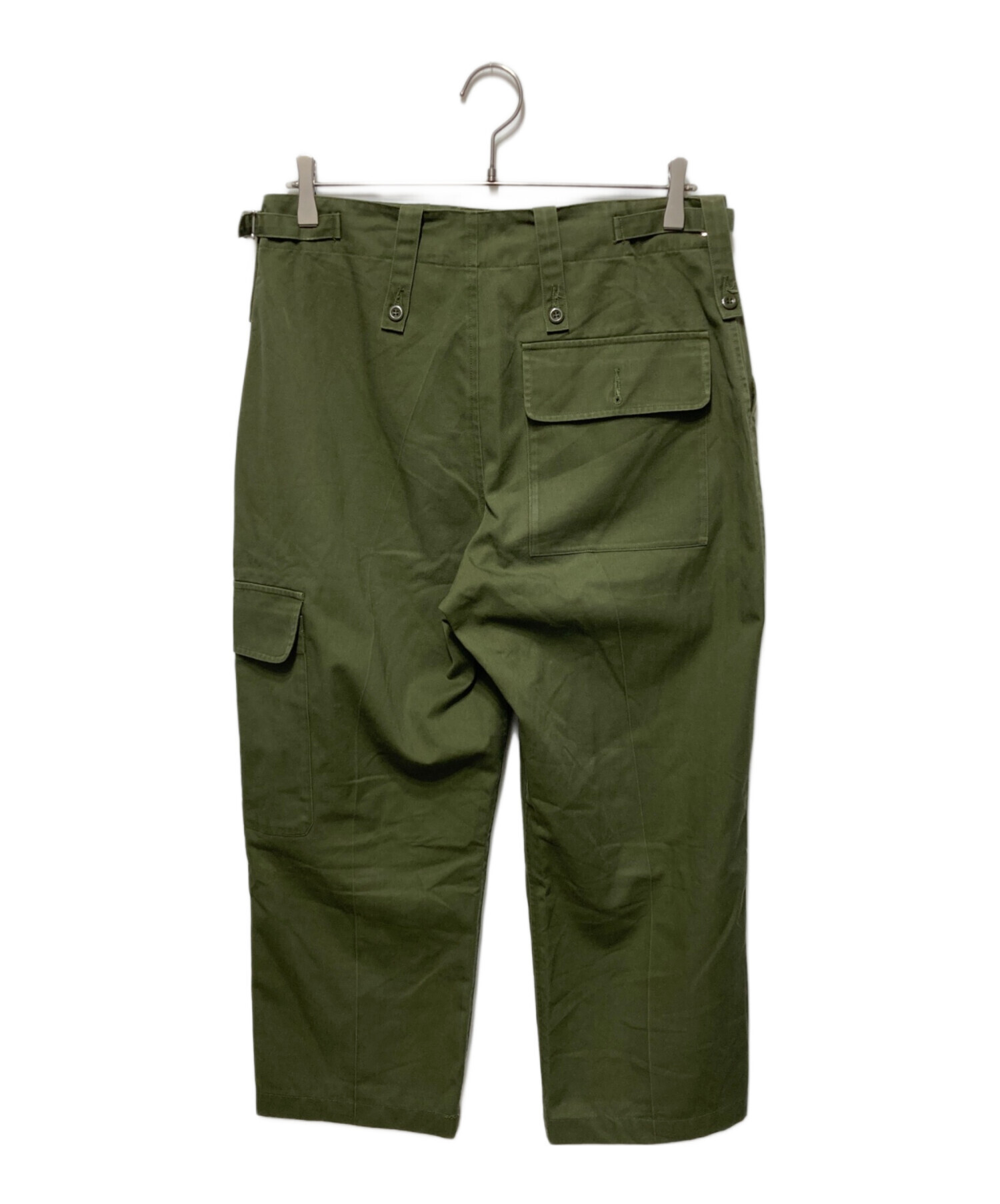 ※服のリサイクル※special guest ハーフパンツ 中古・古着通販】USED (ユーズド) ファティークパンツ グリーン サイズ