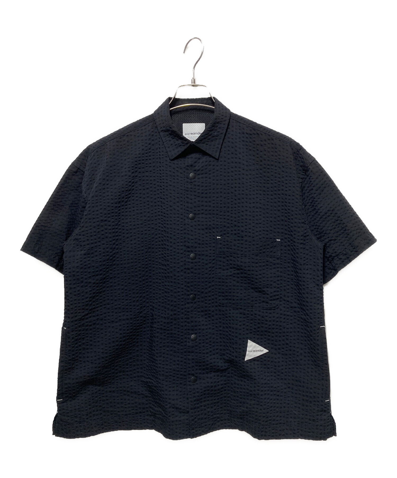 中古・古着通販】and wander (アンドワンダー) dry soft seersucker SS