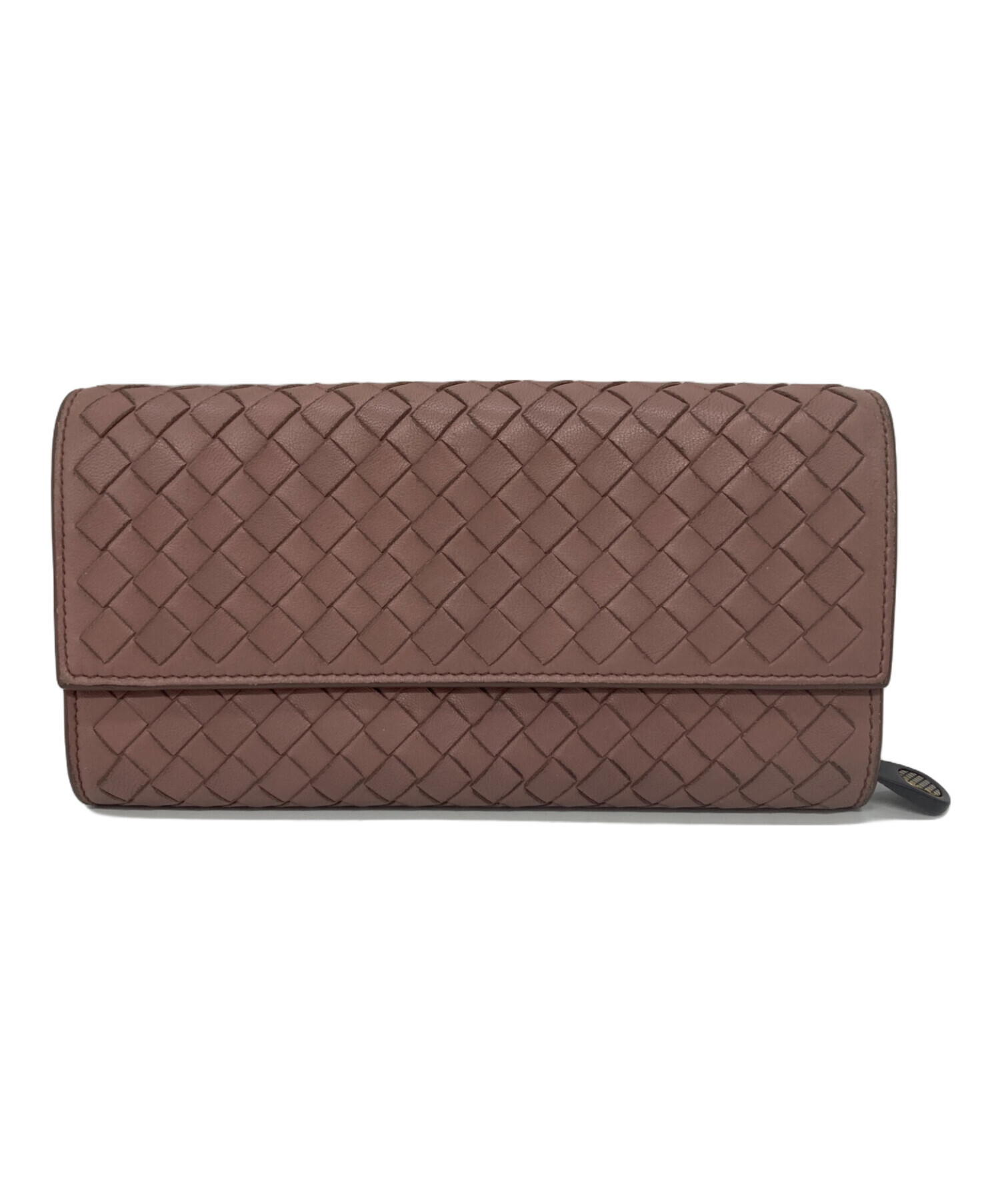 未使用級 BOTTEGA VENETA イントレチャート 長財布 中古・古着通販】BOTTEGA VENETA (ボッテガベネタ) イントレチャート長