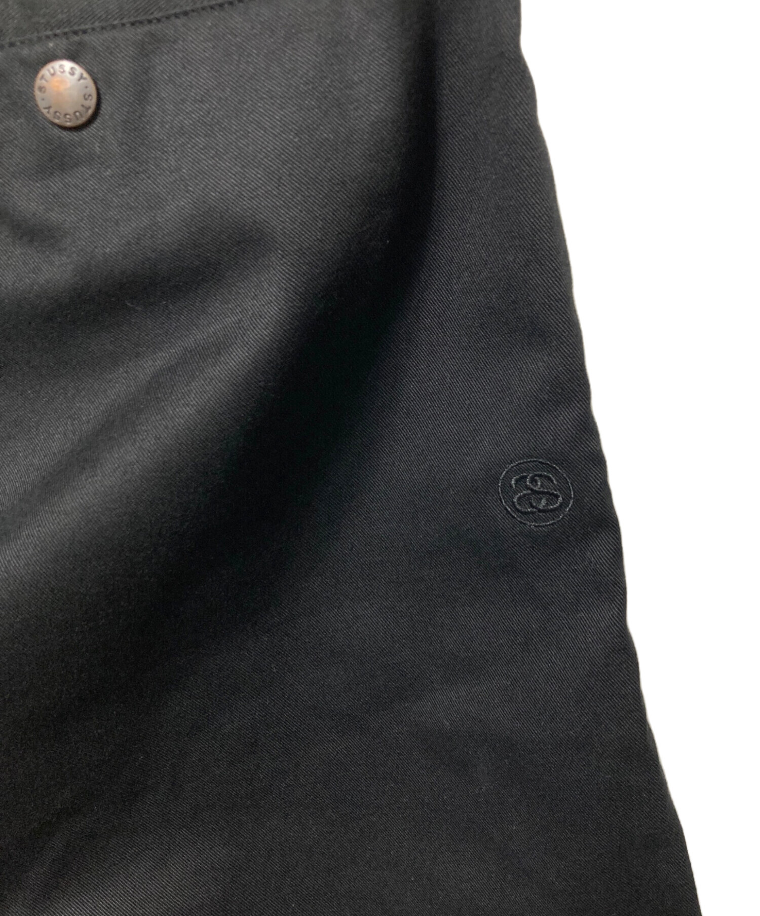 中古・古着通販】stussy (ステューシー) ハーフパンツ ブラック サイズ