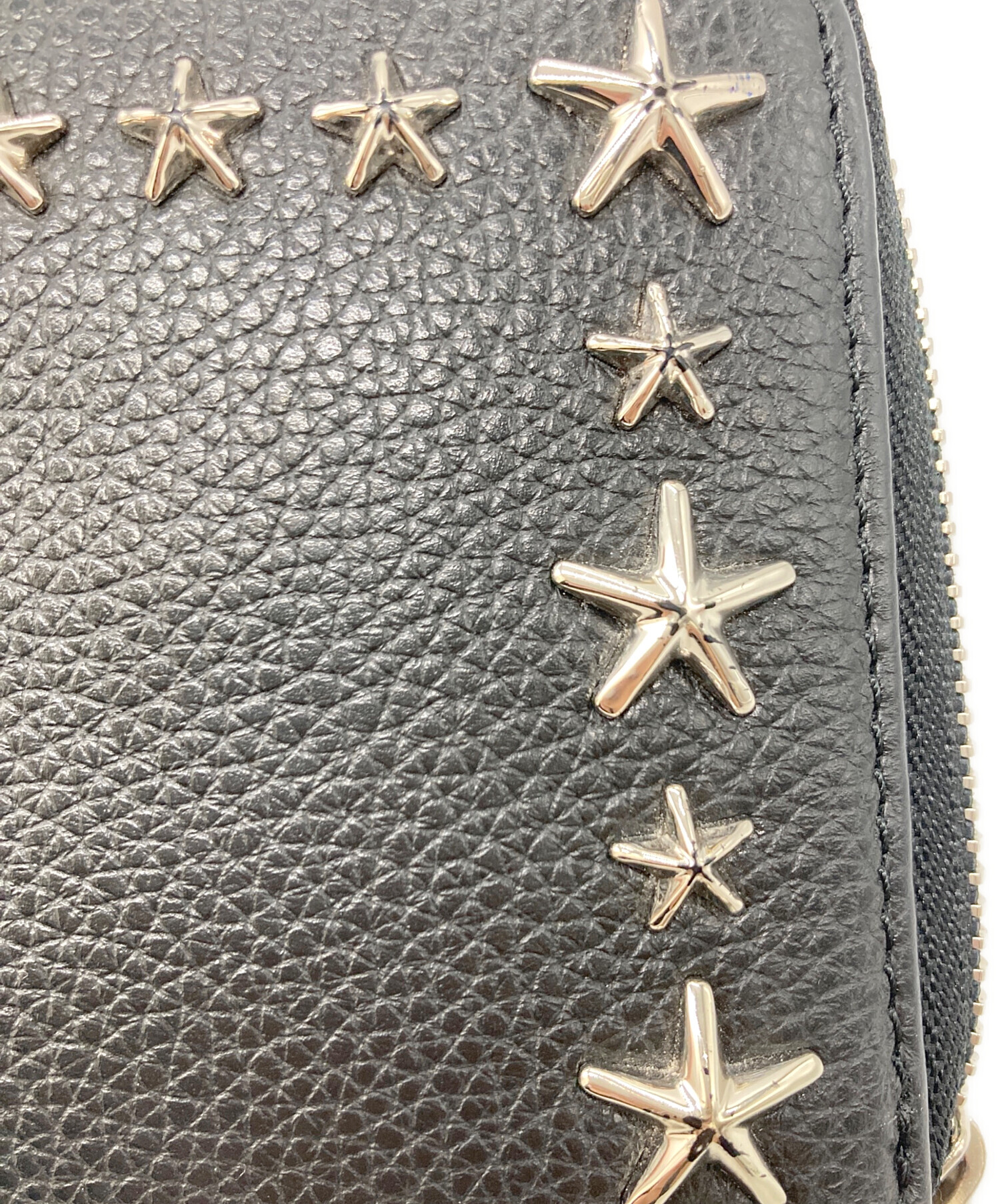 【未使用に近い】JIMMY CHOO ダブルモンク〈参考価格138,000円〉 中古・古着通販】JIMMY CHOO (ジミーチュウ) スタスタッズラウンド