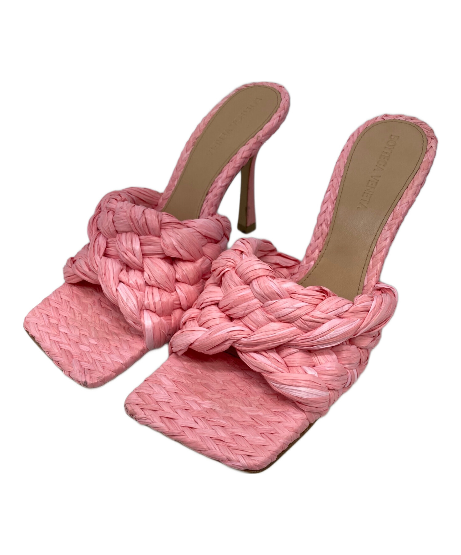 新品BOTTEGA VENETA ボッテガ ファー サンダル　ミュール 37 中古・古着通販】BOTTEGA VENETA (ボッテガベネタ) ストレッチ