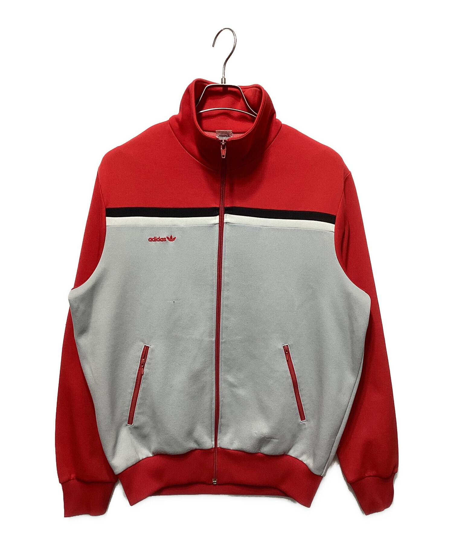 中古・古着通販】adidas (アディダス) 70`sトラックジャケット レッド