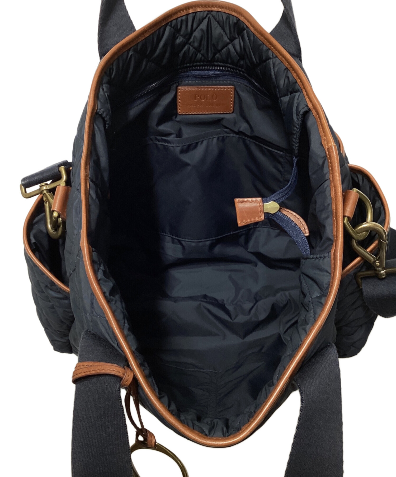 POLO RALPH LAUREN 2way バッグ最終値下8/2 20時まで 中古・古着通販】POLO RALPH LAUREN (ポロ・ラルフローレン) 2WAY