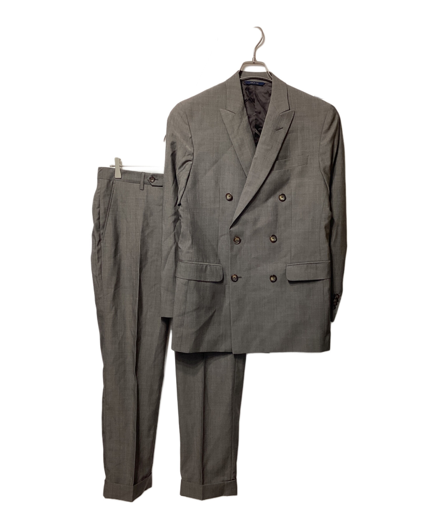 美品 ブルックスブラザーズ スリーピース スーツ セットアップ M チャコール 中古・古着通販】BROOKS BROTHERS (ブルックスブラザーズ) ダブル