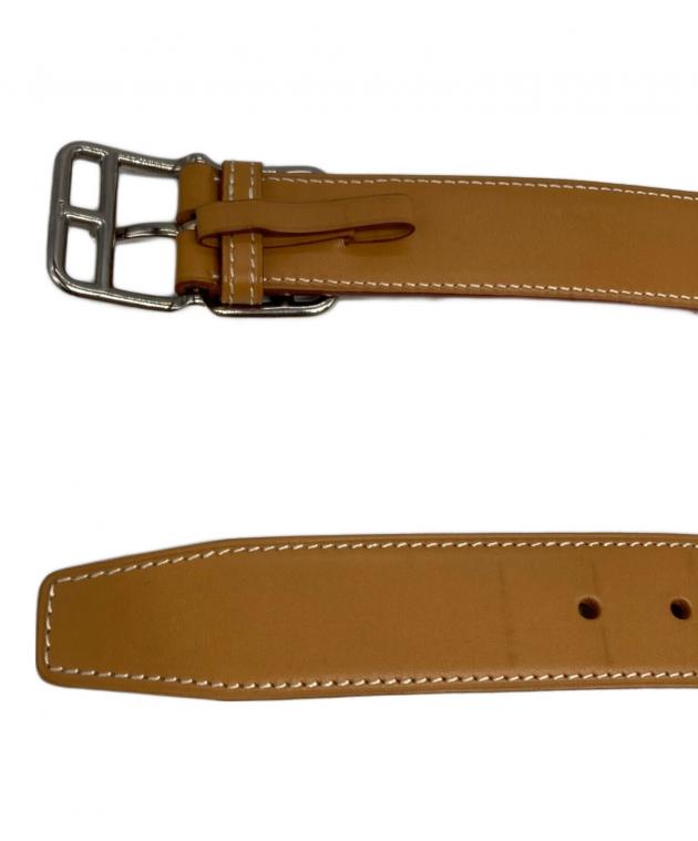 【未使用】HERMES エルメス ベルト トゥナイト 85 箱付き ブラウン 中古・古着通販】HERMES (エルメス) ケープコッドベルト 85 ブラウン