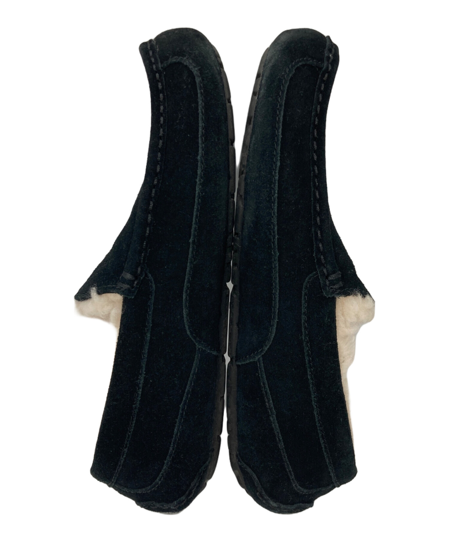 中古・古着通販】UGG (アグ) モカシンシューズ ブラック サイズ:26