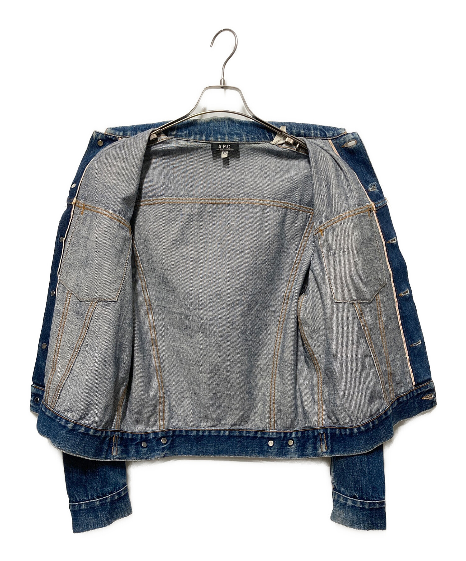 中古・古着通販】A.P.C. (アーペーセー) デニムジャケット インディゴ