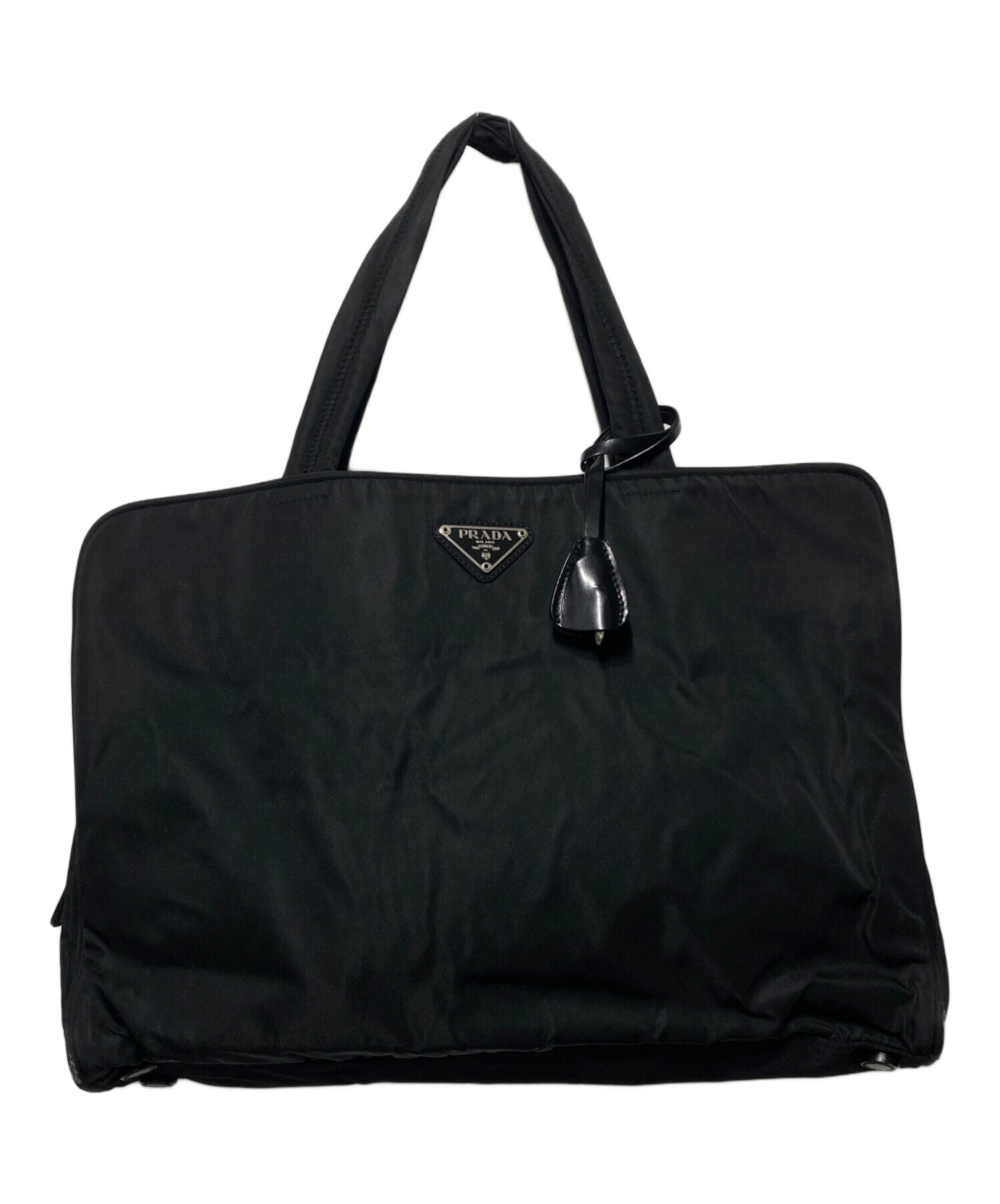 中古・古着通販】PRADA (プラダ) ブリーフケース ブラック｜ブランド