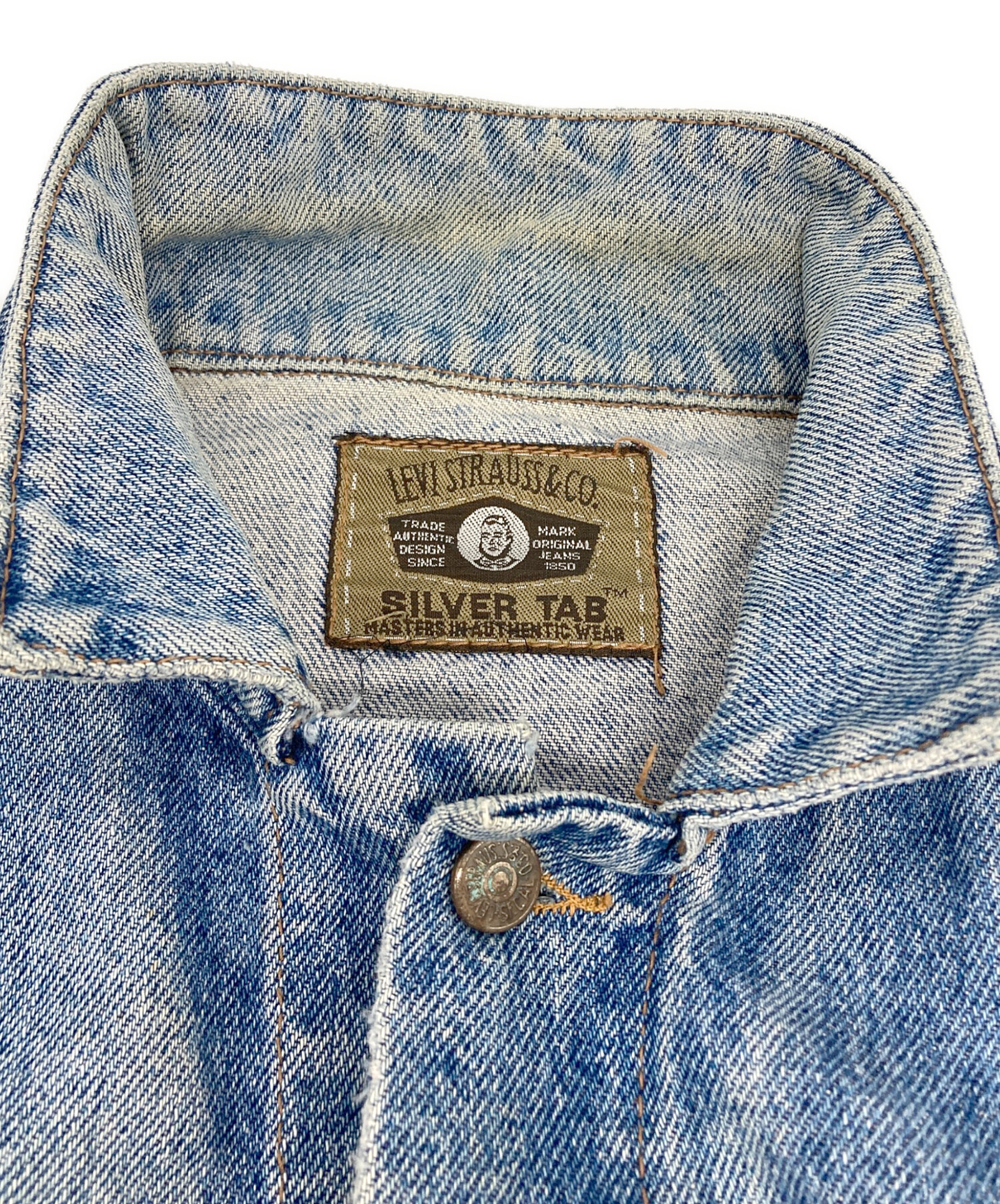 90s Levi’s silver tab デニムジャケット M アイスブルー 中古・古着通販】Levi's SILVER TAB (リーバイス シルバータブ) 90's