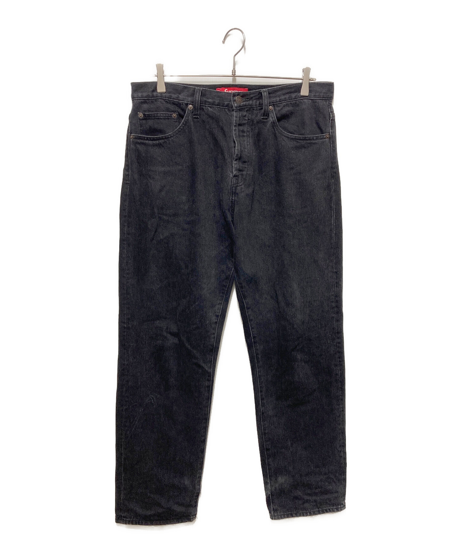 中古・古着通販】Supreme (シュプリーム) REGULAR JEAN ブラック 