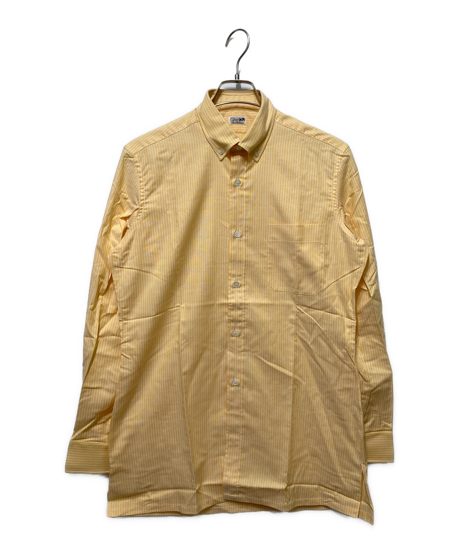 Charvet ストライプシャツ 中古・古着通販】Charvet (シャルベ) ストライプシャツ グレー サイズ