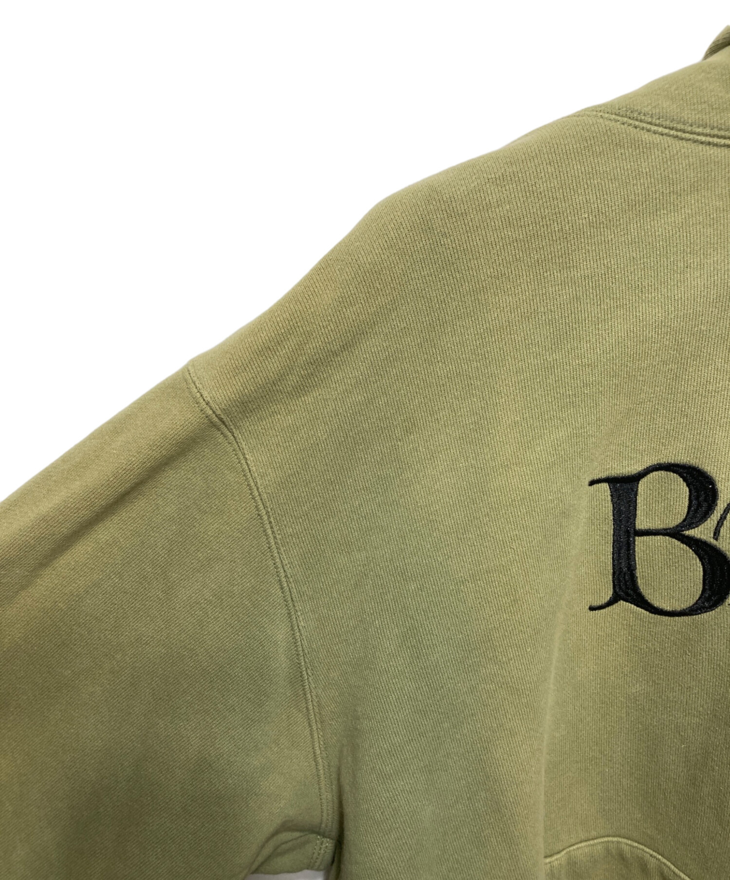 中古・古着通販】BoTT (ボット) ロゴ刺繍 パーカー グリーン サイズ:XL