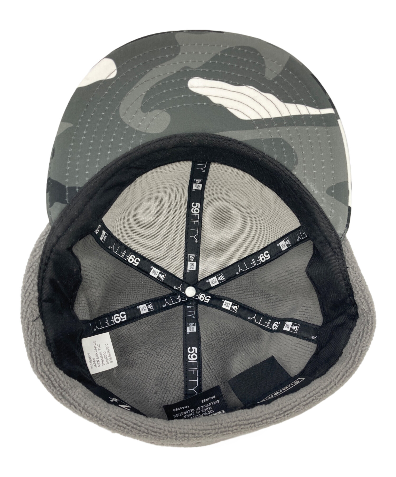 Supreme フリース イヤーフラップ キャップ グレー 中古・古着通販】SUPREME (シュプリーム) New Era (ニューエラ