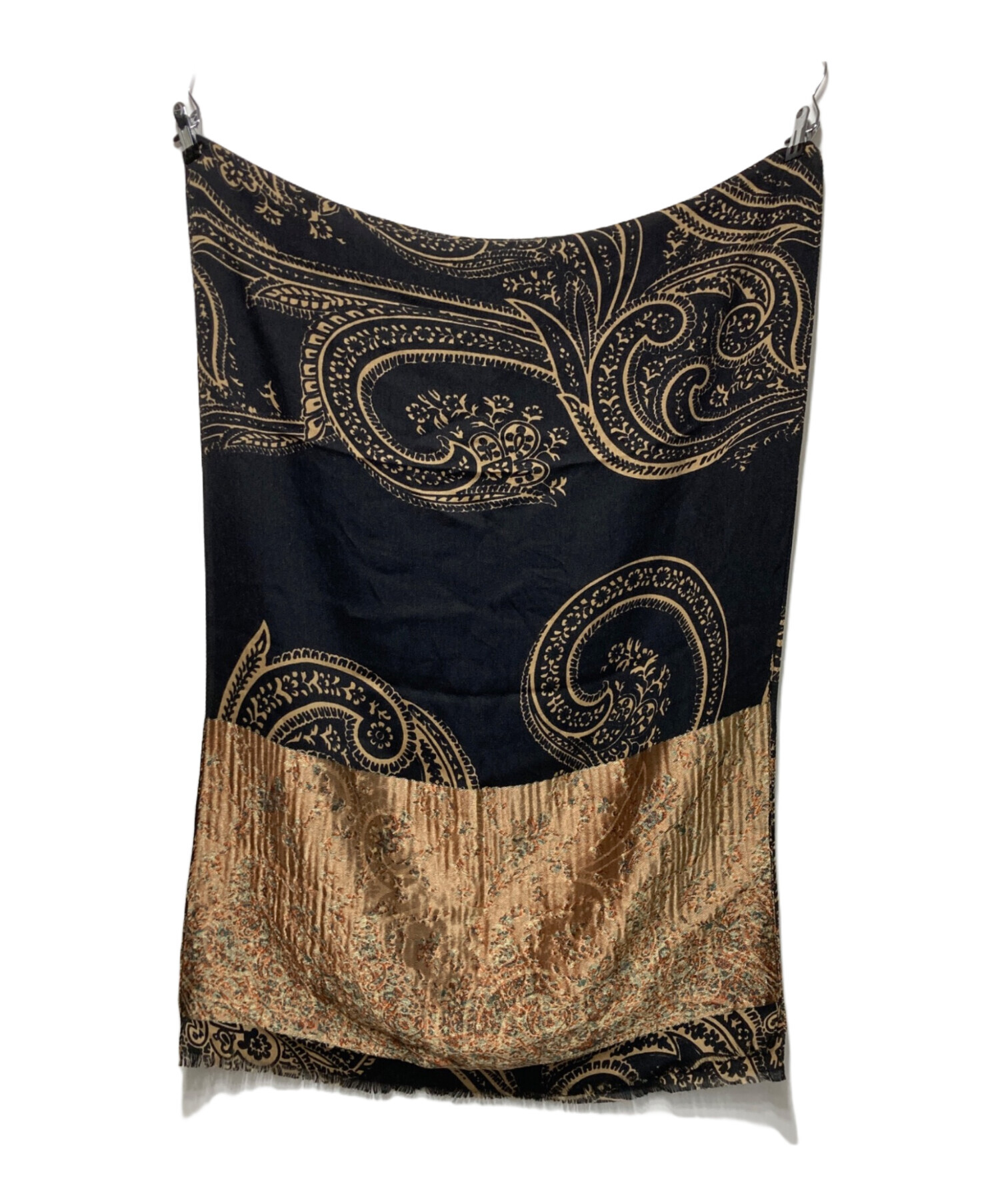 中古・古着通販】ETRO (エトロ) カシミヤ混大判ストール マルチカラー