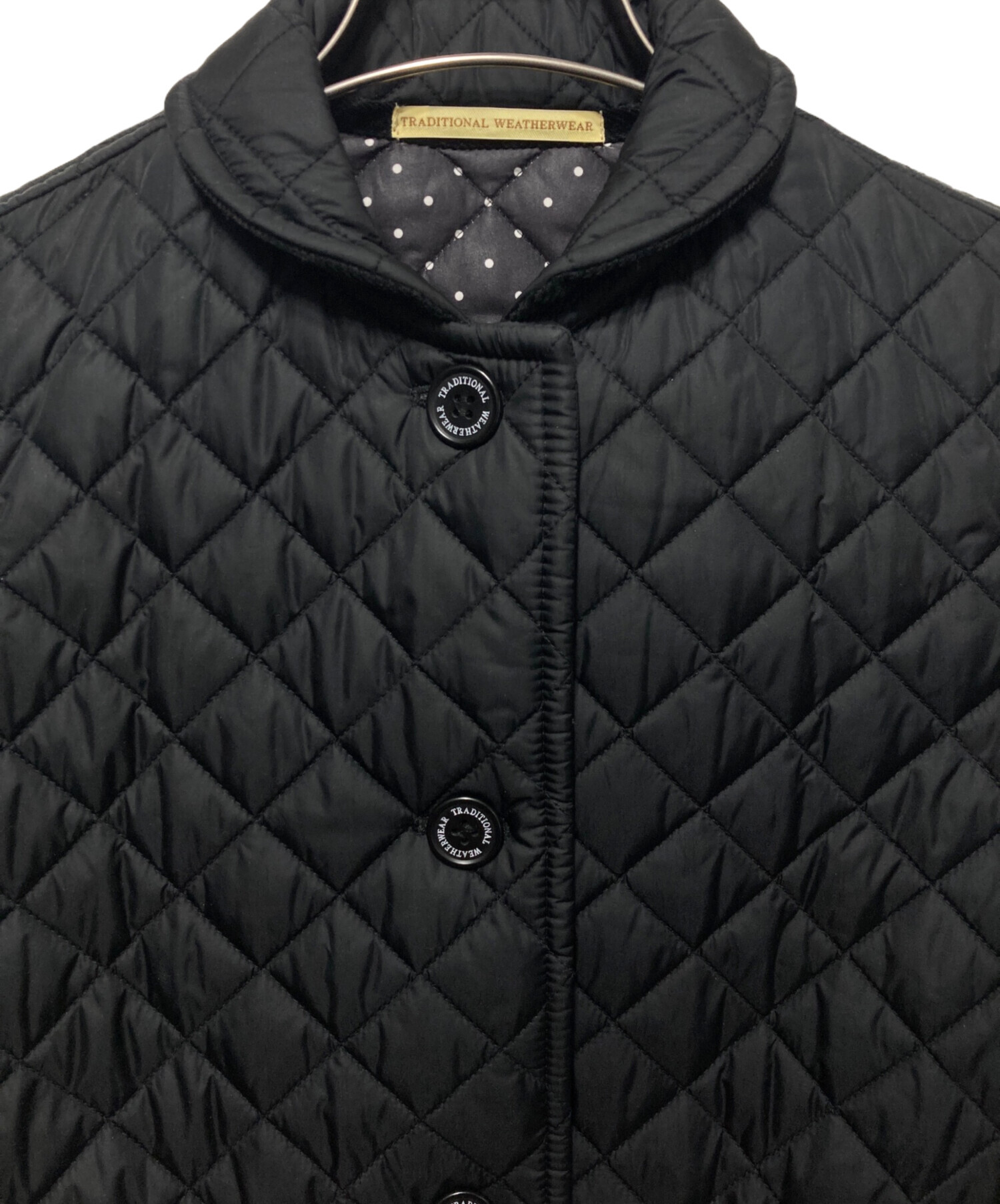Traditional Weatherwear キルティング コート ブラック 中古・古着通販】Traditional Weatherwear (トラディショナルウェザー