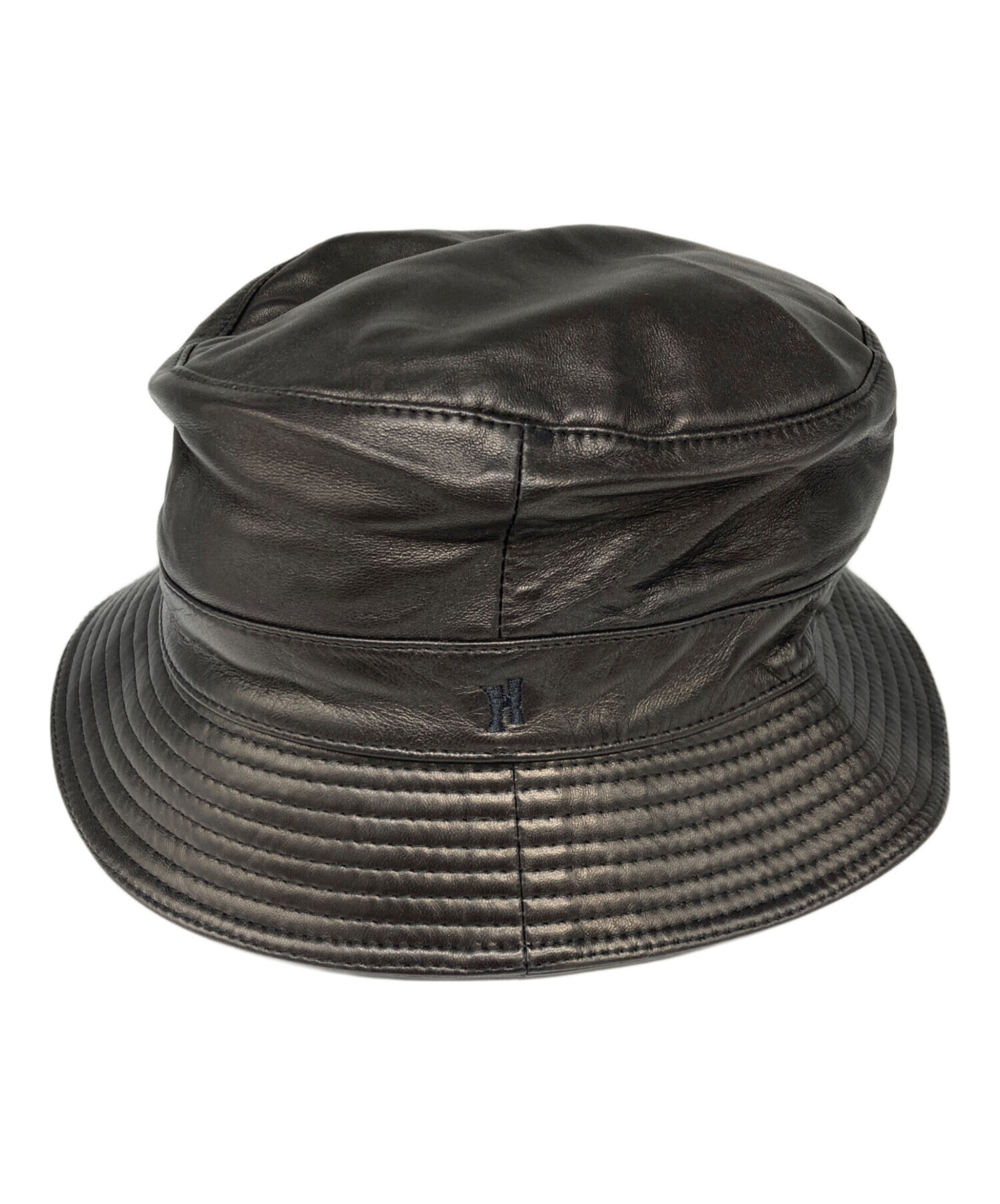 中古・古着通販】HERMES (エルメス) MOTSCH レザーバケットハット
