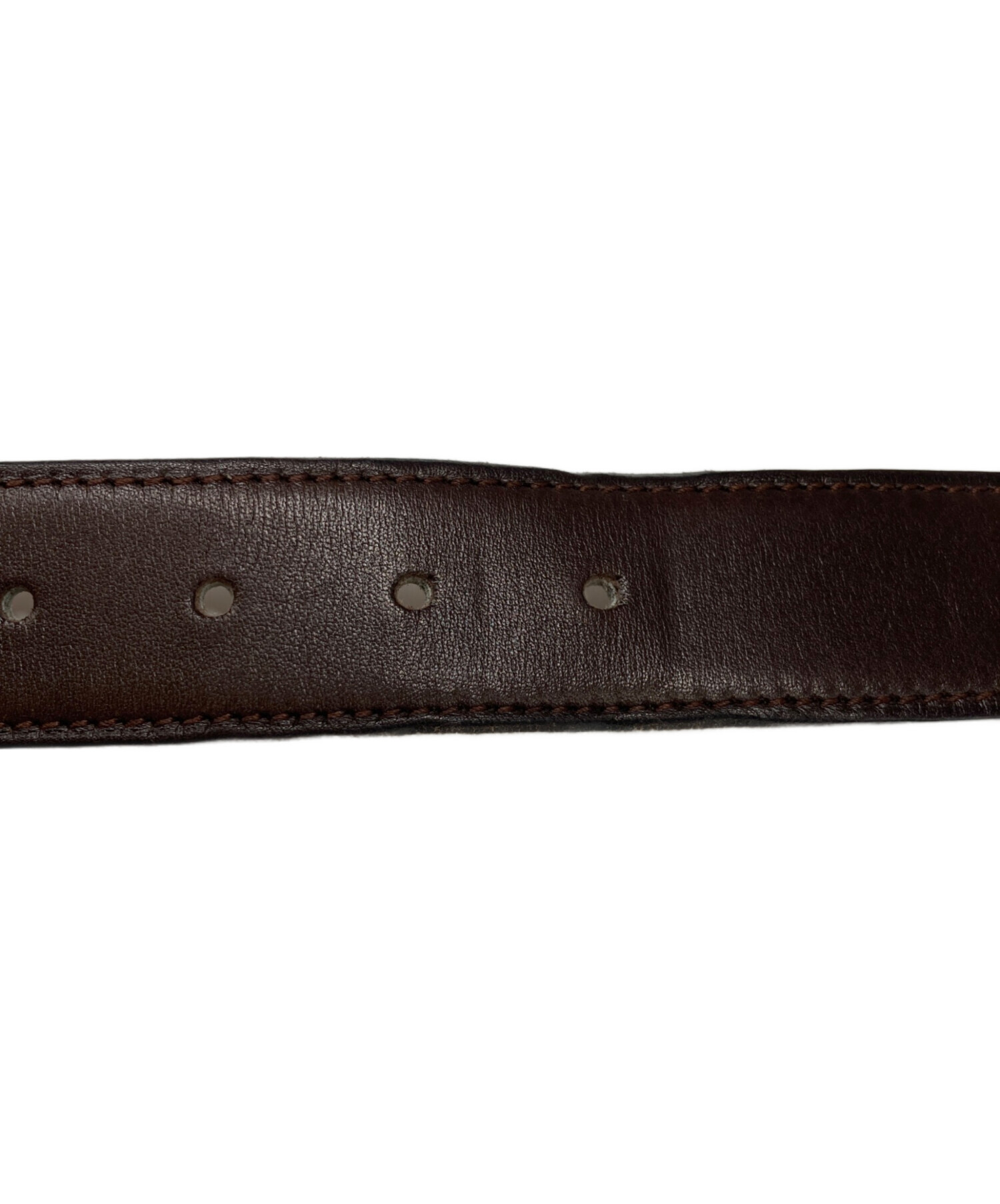 中古・古着通販】HERMES (エルメス) レザーベルト ブラウン｜ブランド