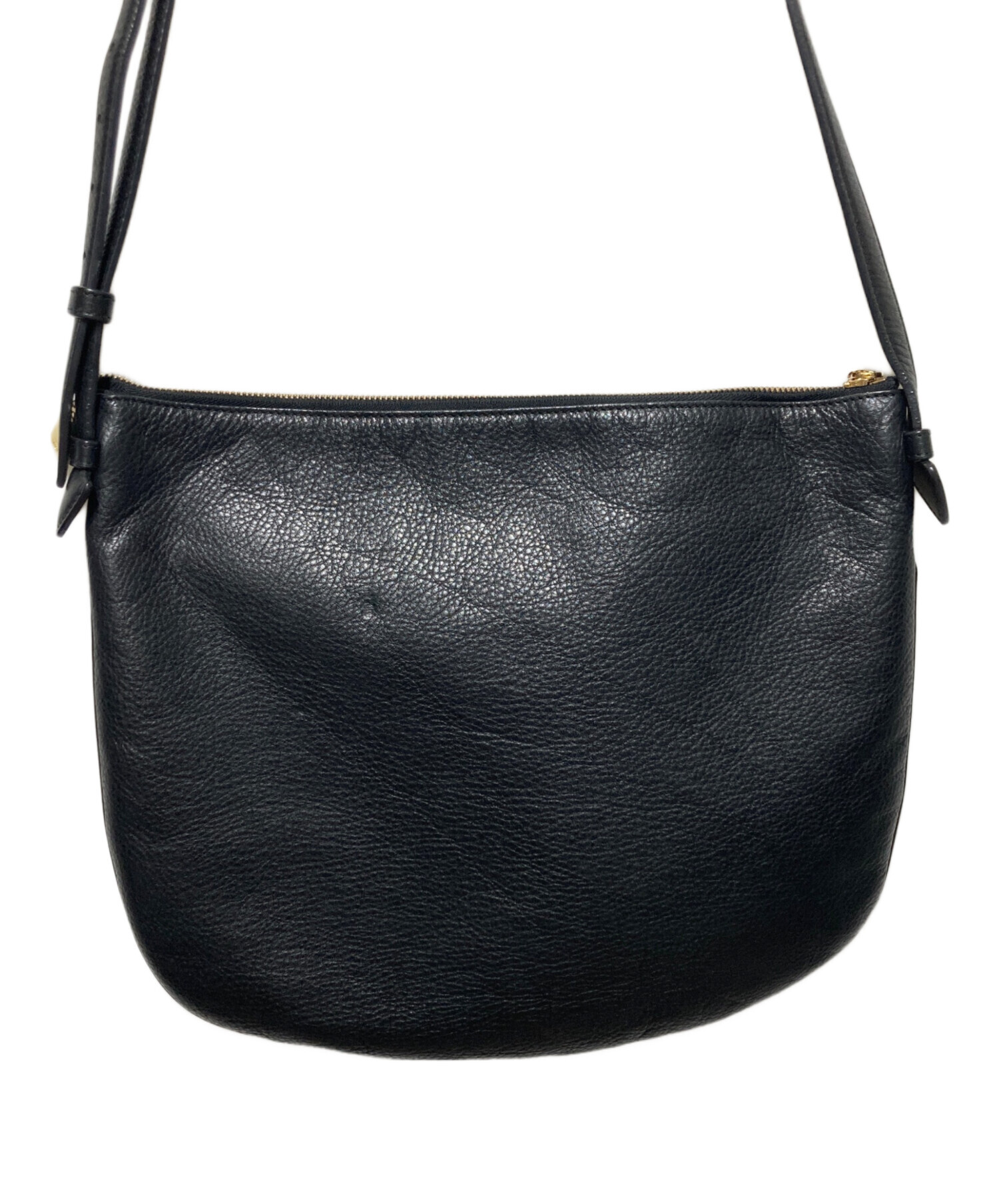 LOEWE ロエベ ヘリテージ2way レザー ショルダーバッグ ブラック 中古・古着通販】LOEWE (ロエベ) ヘリテージ ショルダーバッグ