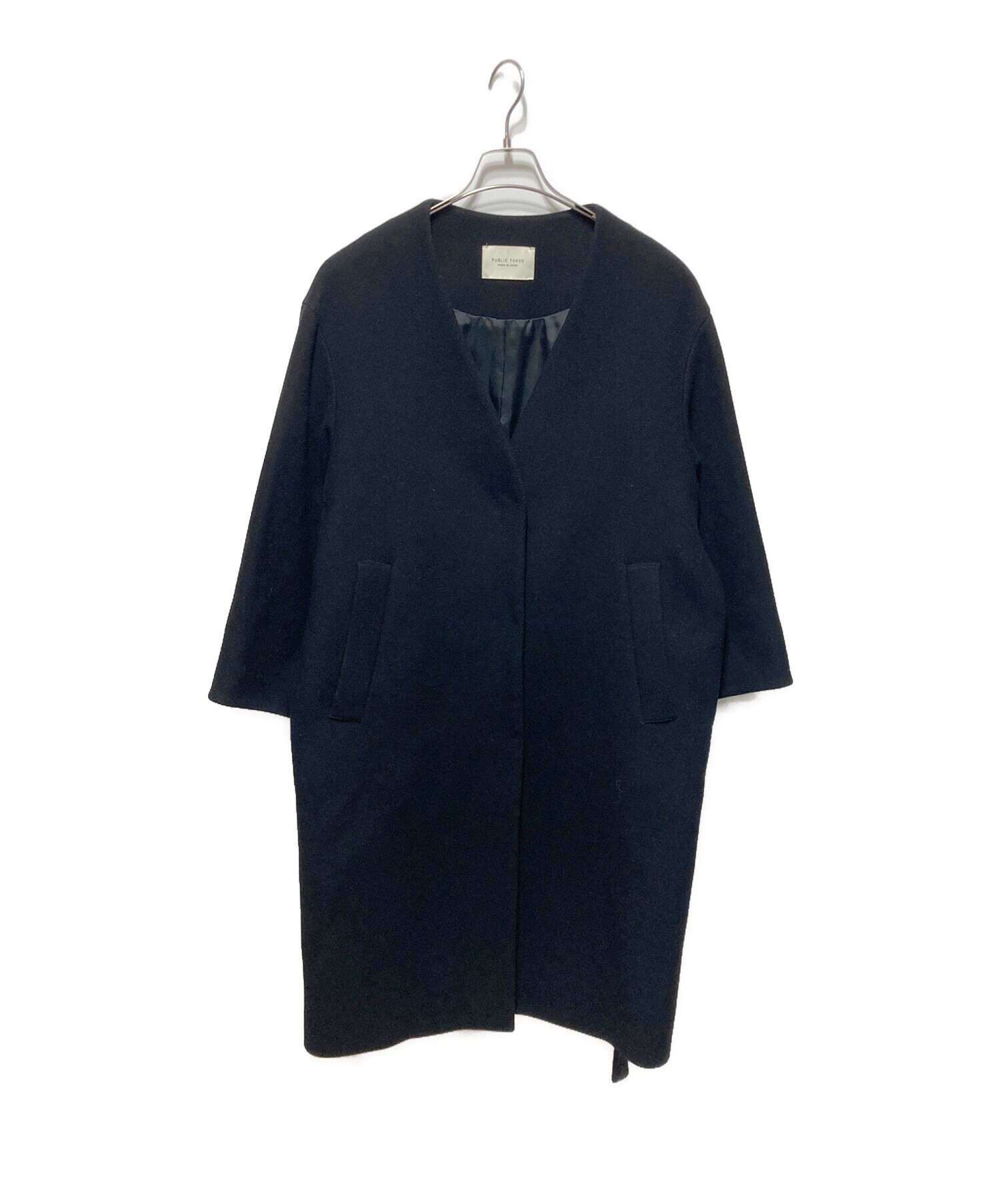 中古・古着通販】PUBLIC TOKYO (パブリックトウキョウ) ノーカラー