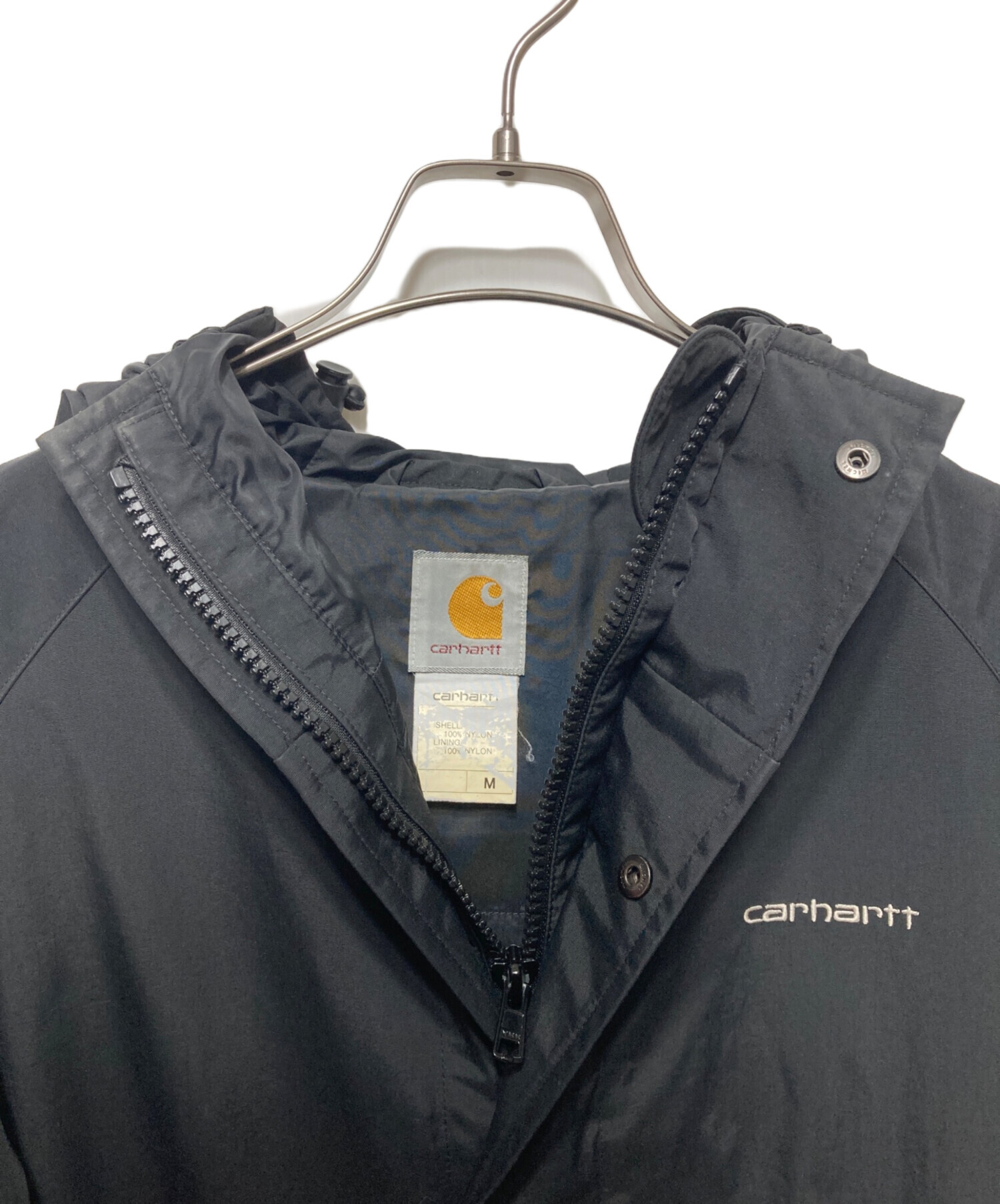 中古・古着通販】CarHartt (カーハート) マウンテンパーカー ブラック
