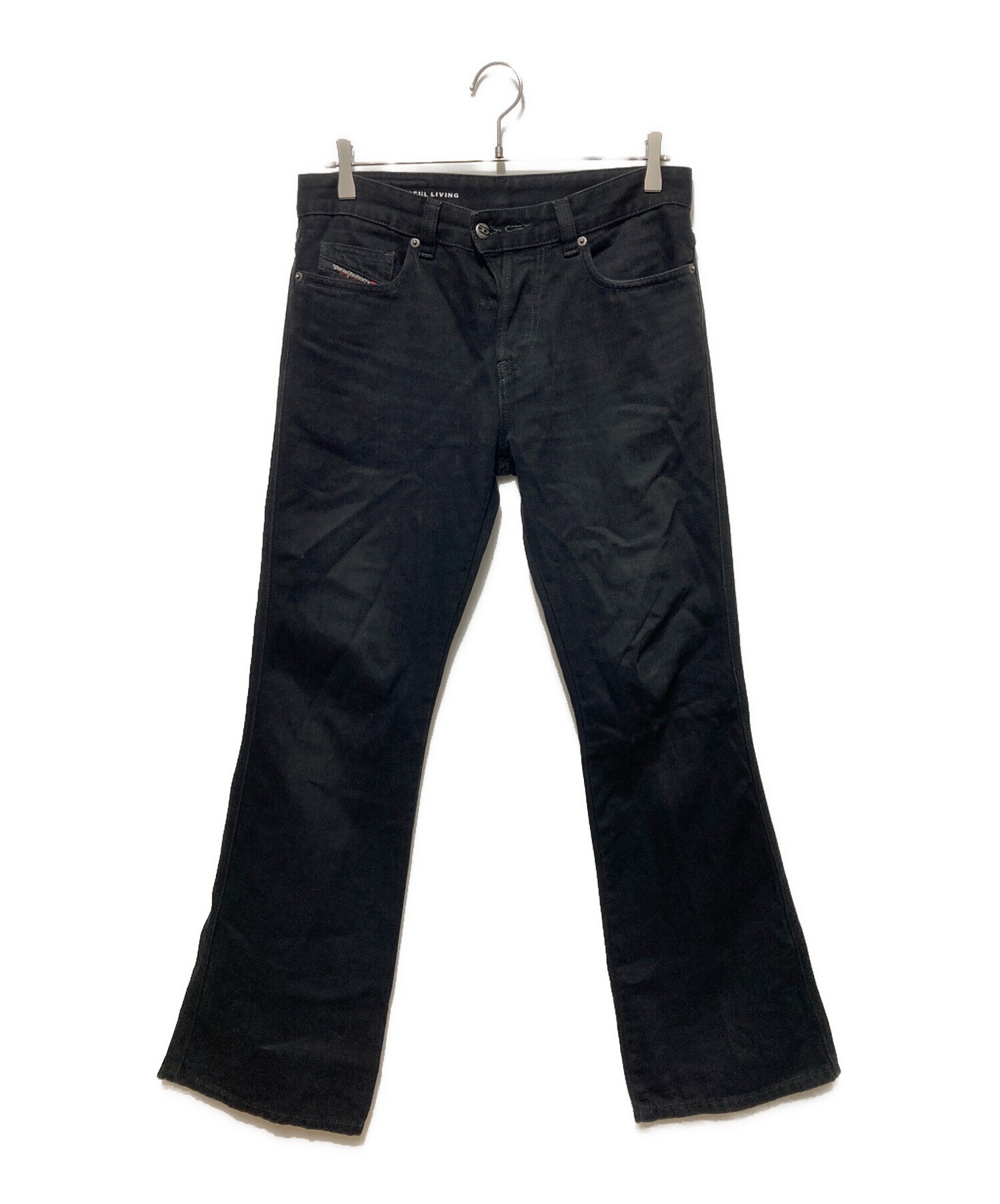 ア*ト様 DIESEL ブーツカットデニム ブラック 中古・古着通販】DIESEL (ディーゼル) 1998D-BUCKブーツカットデニム