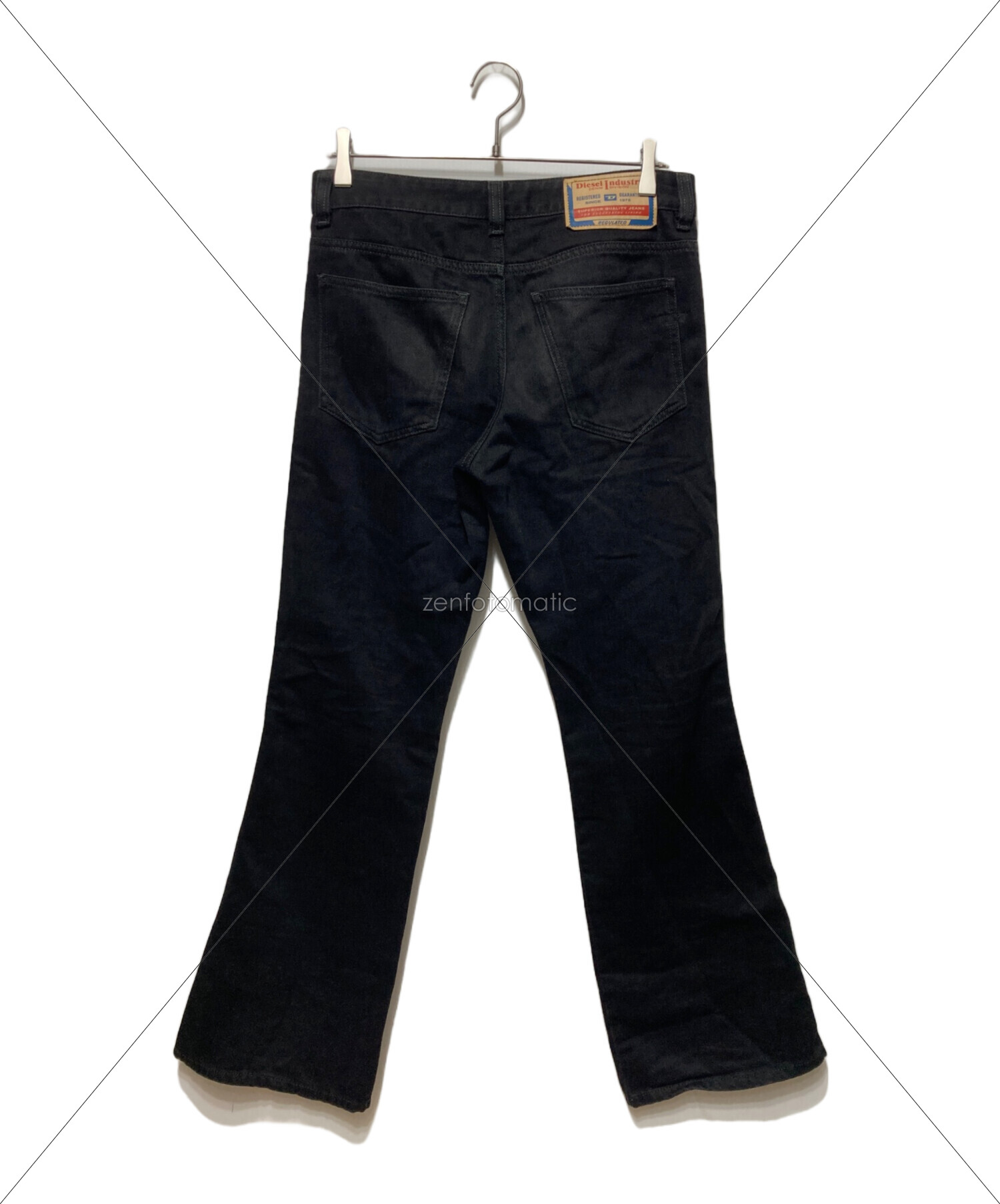 ア*ト様 DIESEL ブーツカットデニム ブラック 中古・古着通販】DIESEL (ディーゼル) 1998D-BUCKブーツカットデニム