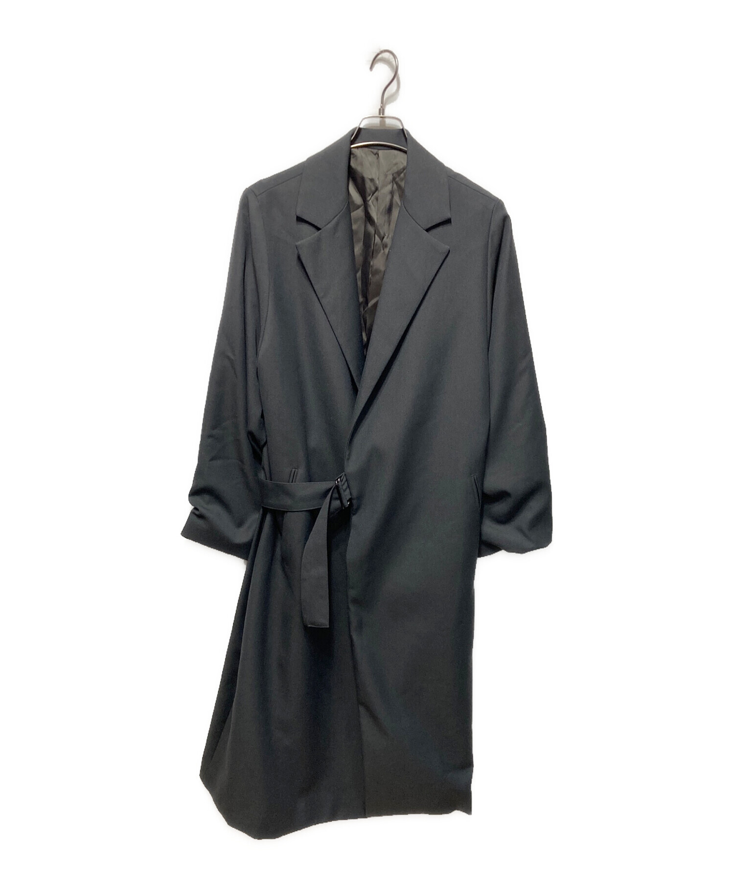 Lui's タイロッケンコート 中古・古着通販】Lui's (ルイス) ウールカルゼタイロッケンコート