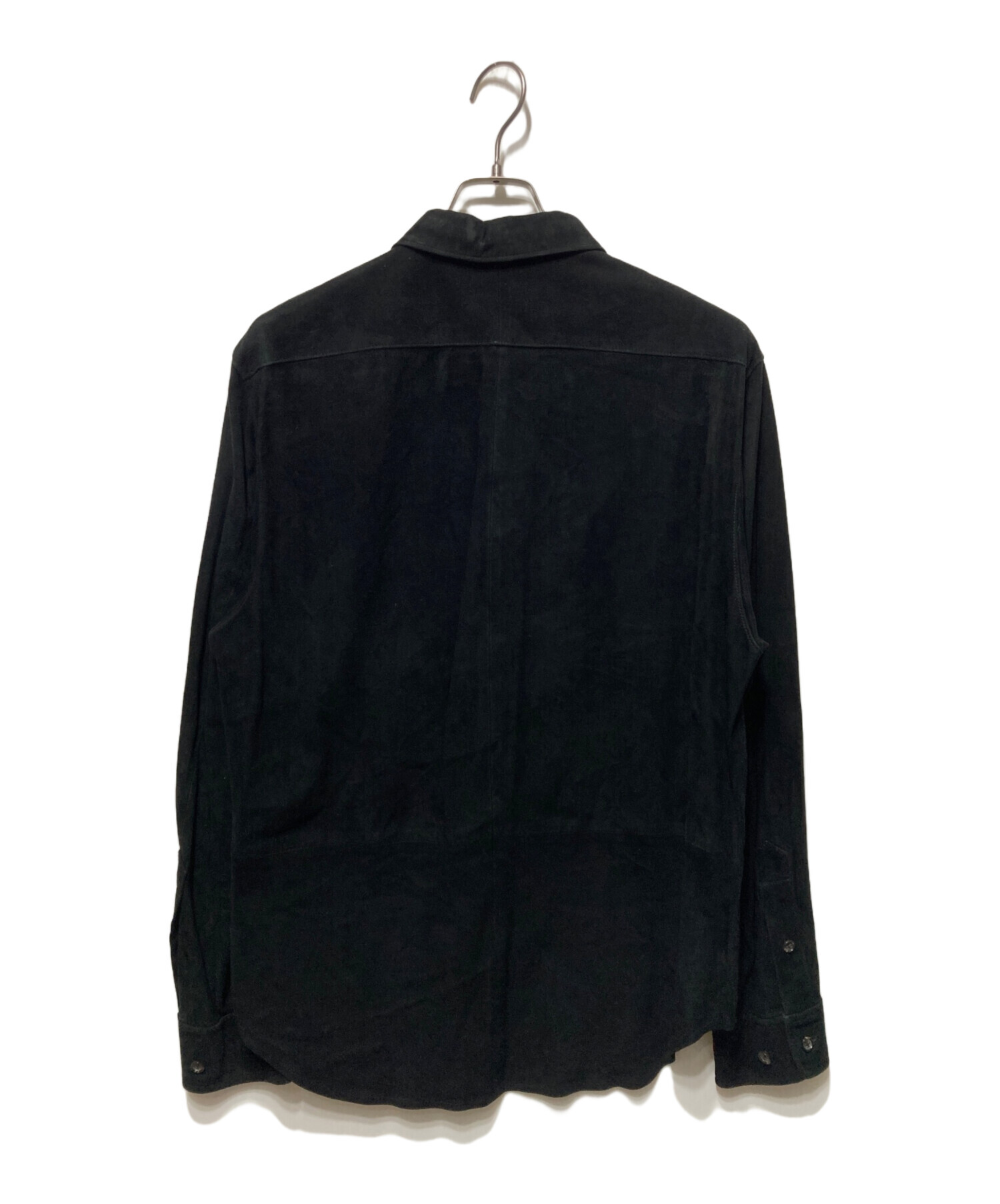 Polo Ralph Lauren スエード レザーシャツ ジャケット L 中古・古着通販】POLO RALPH LAUREN (ポロ・ラルフローレン) スエード