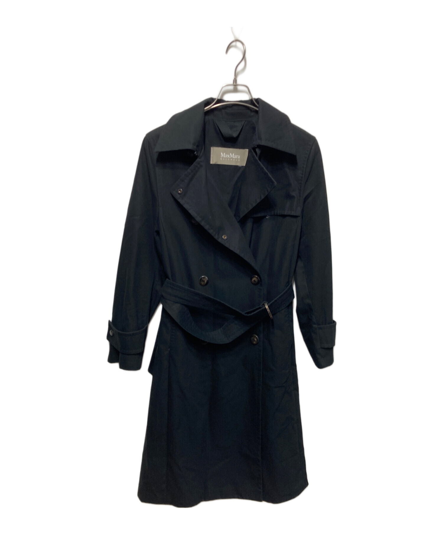 Max MaraトレンチコートMサイズ　38 中古・古着通販】MaxMara (マックスマーラ) スナップボタントレンチ