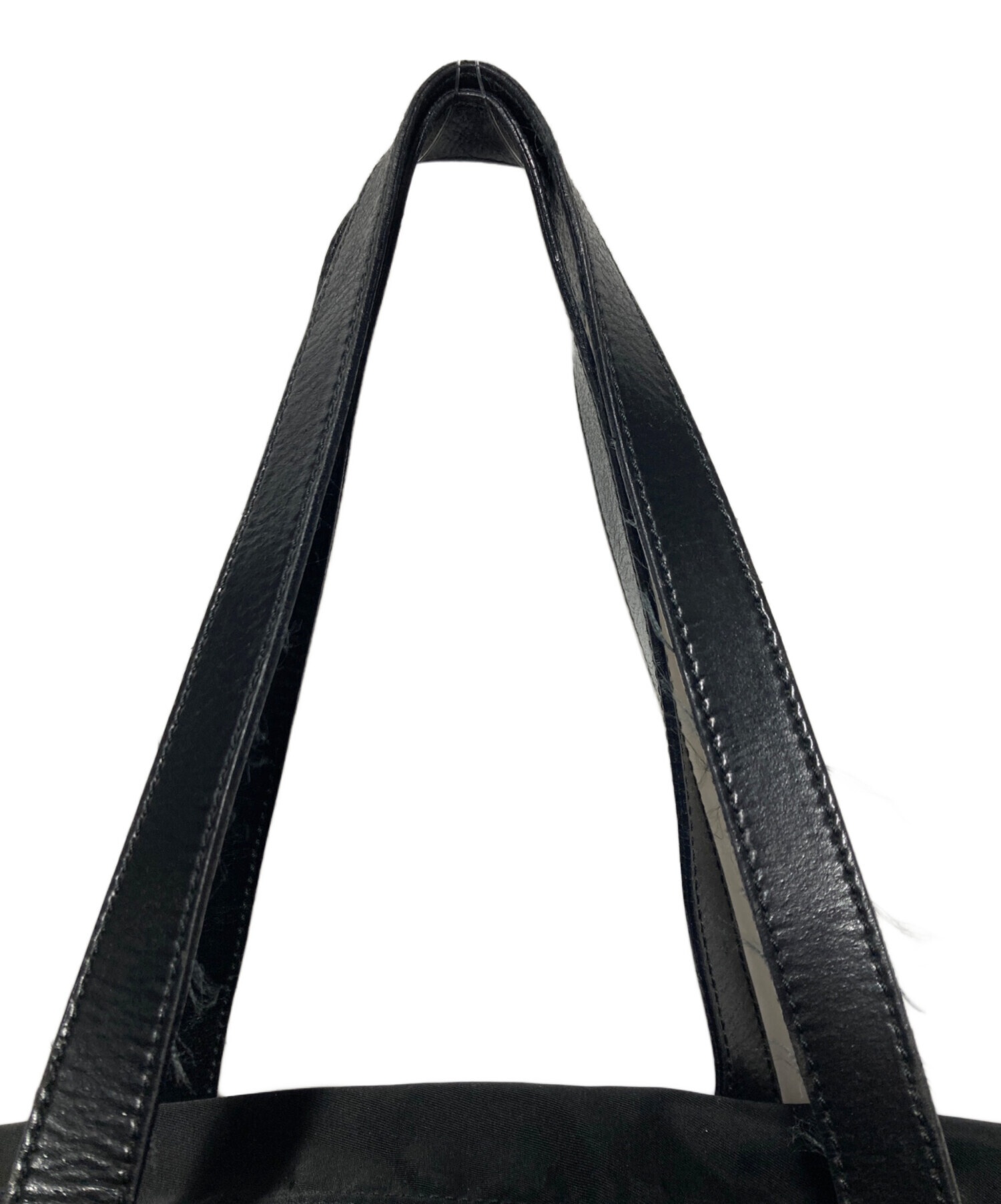 中古・古着通販】PRADA (プラダ) ナイロンハンドバッグ ブラック