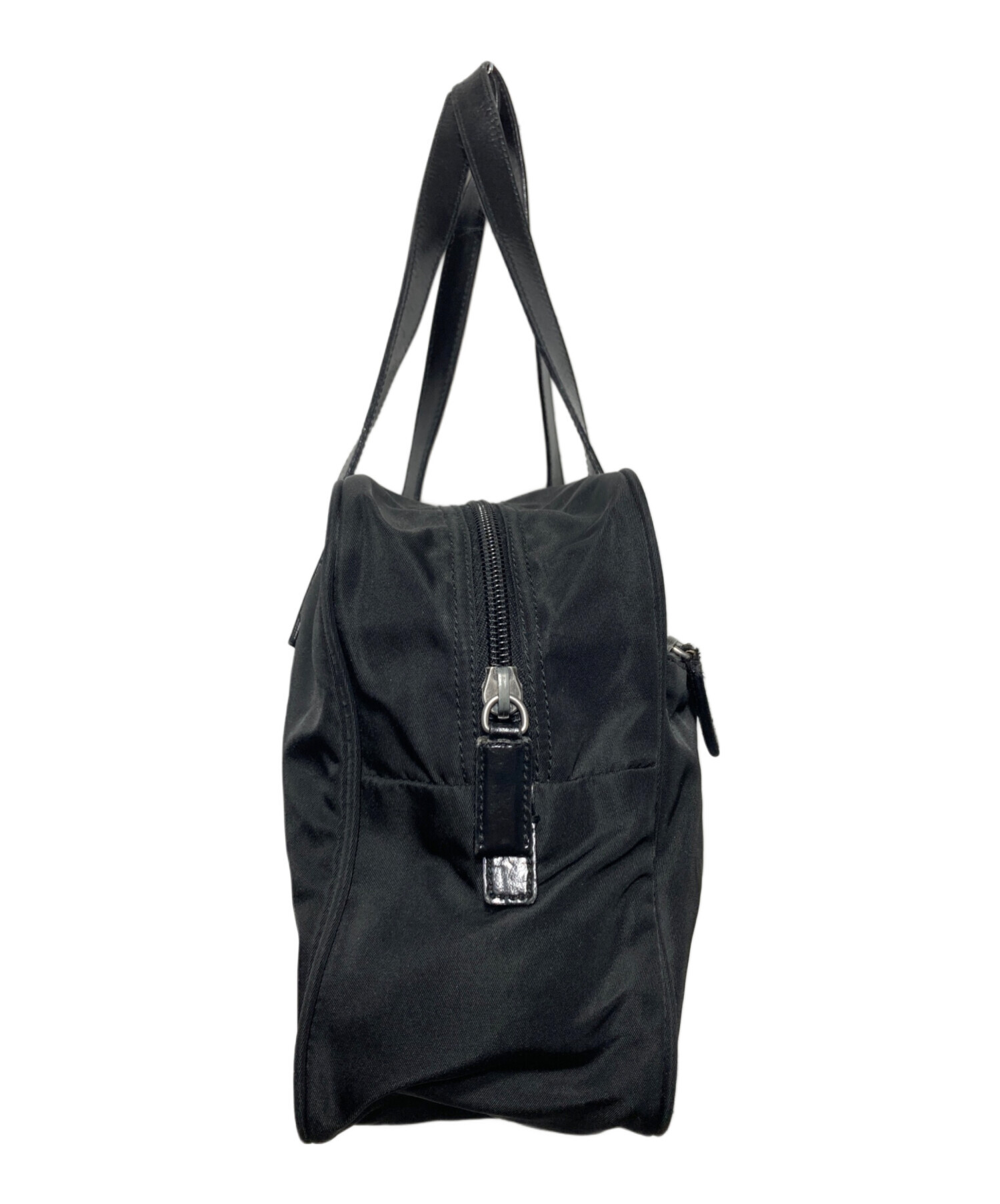 中古・古着通販】PRADA (プラダ) ナイロンハンドバッグ ブラック