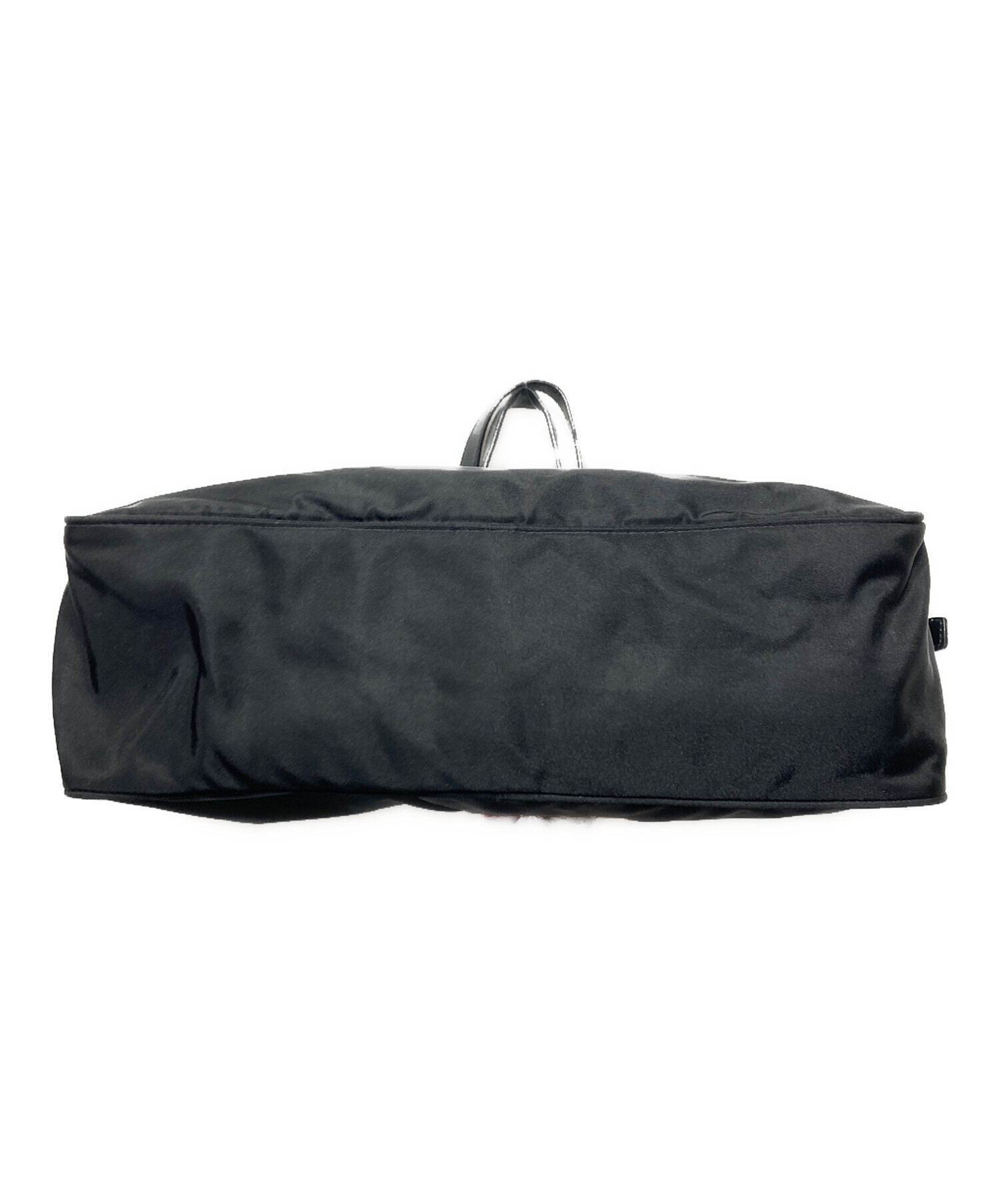 PRADA ナイロンハンドバッグ　中古 中古・古着通販】PRADA (プラダ) ナイロンハンドバッグ ブラック