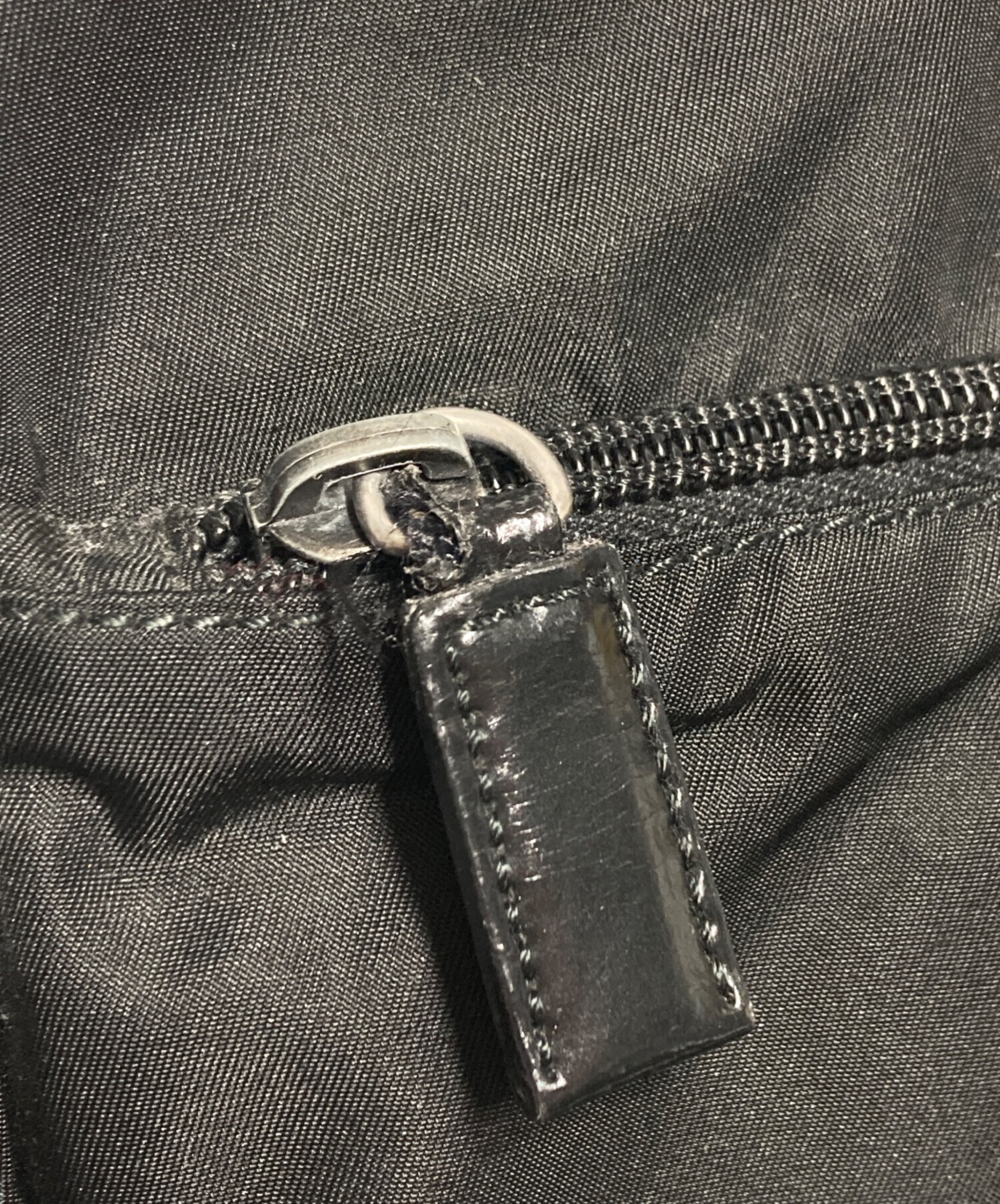 中古・古着通販】PRADA (プラダ) ナイロンハンドバッグ ブラック