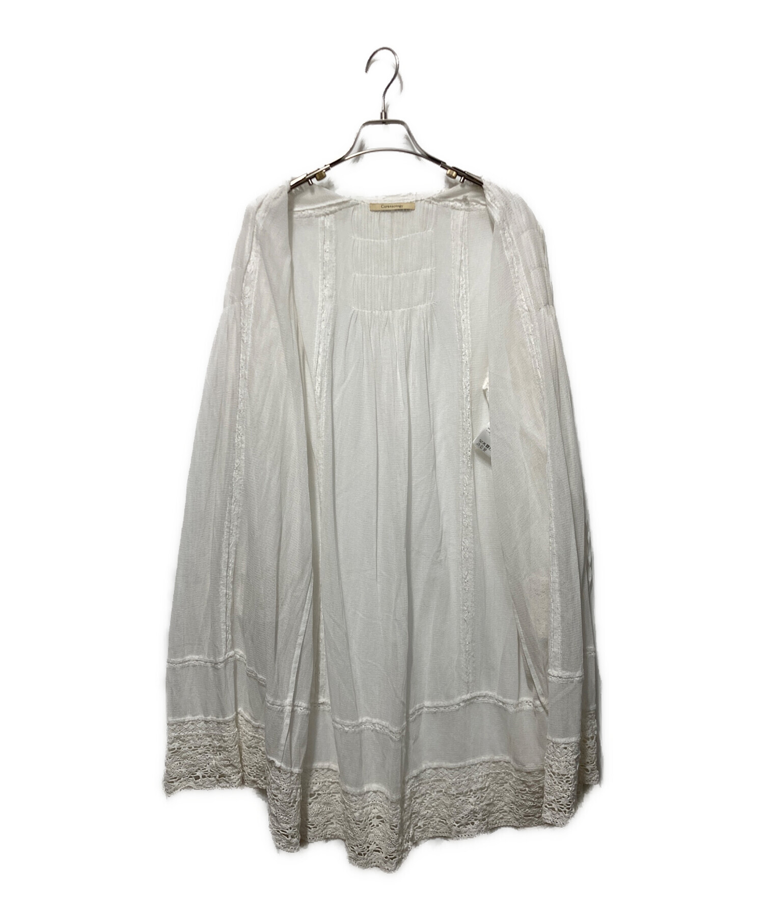 0*5様 最終値下げ 美品 curensologyカレンソロジー　ステンカラーコ 中古・古着通販】Curensology (カレンソロジー) コットンメッシュ