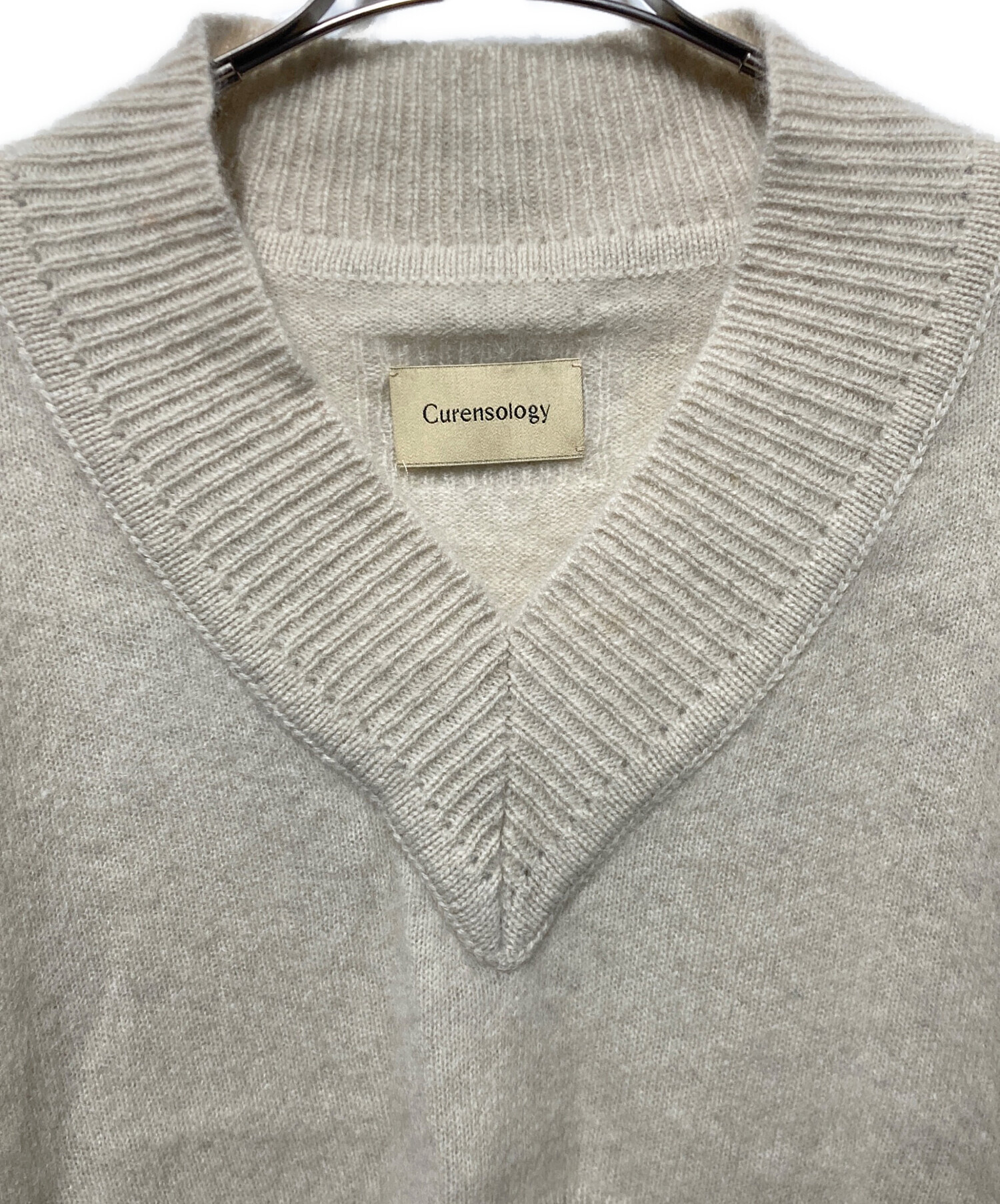 中古・古着通販】Curensology (カレンソロジー) ヤクショートニット