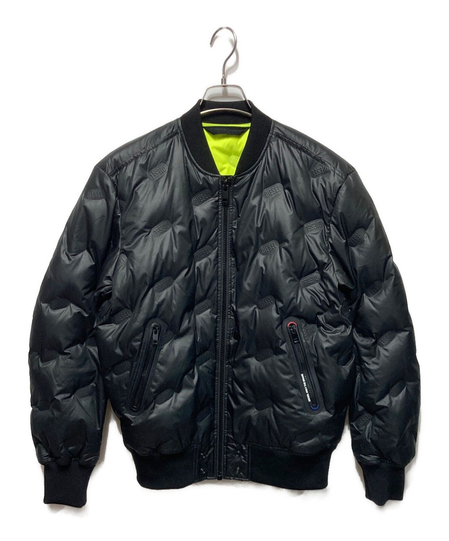 中古・古着通販】DIESEL (ディーゼル) ロゴダウンボンバージャケット