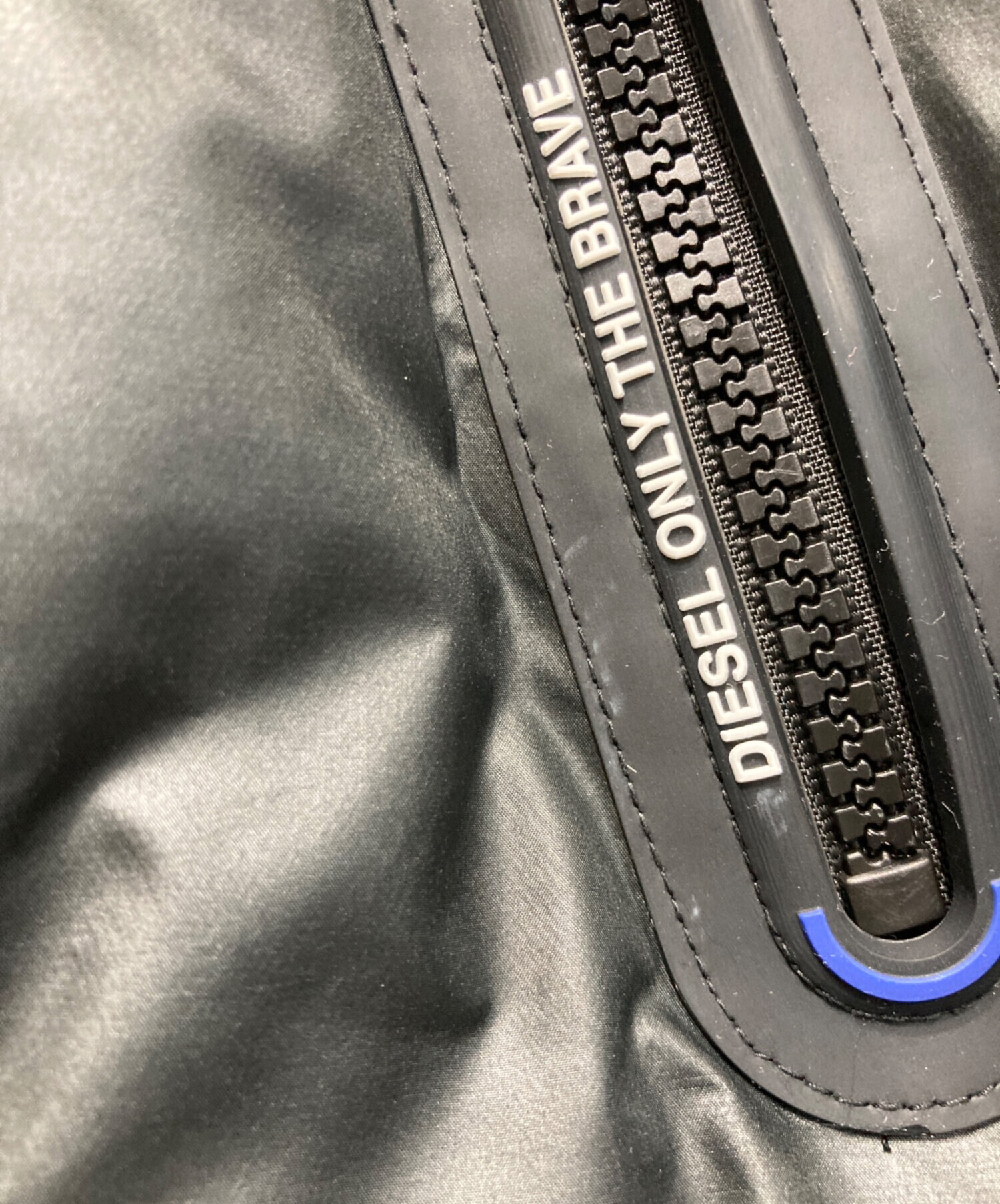 中古・古着通販】DIESEL (ディーゼル) ロゴダウンボンバージャケット