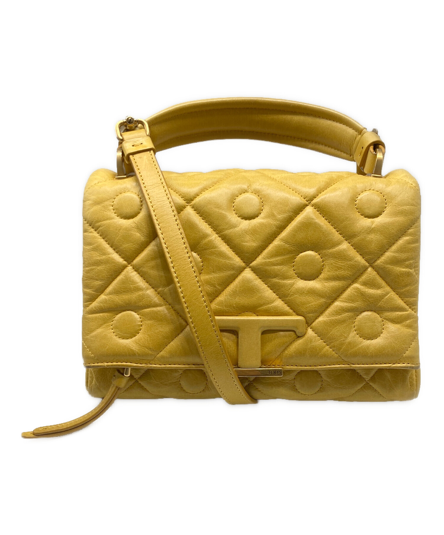 中古・古着通販】TOD'S (トッズ) Tタイムレス チェーンショルダー