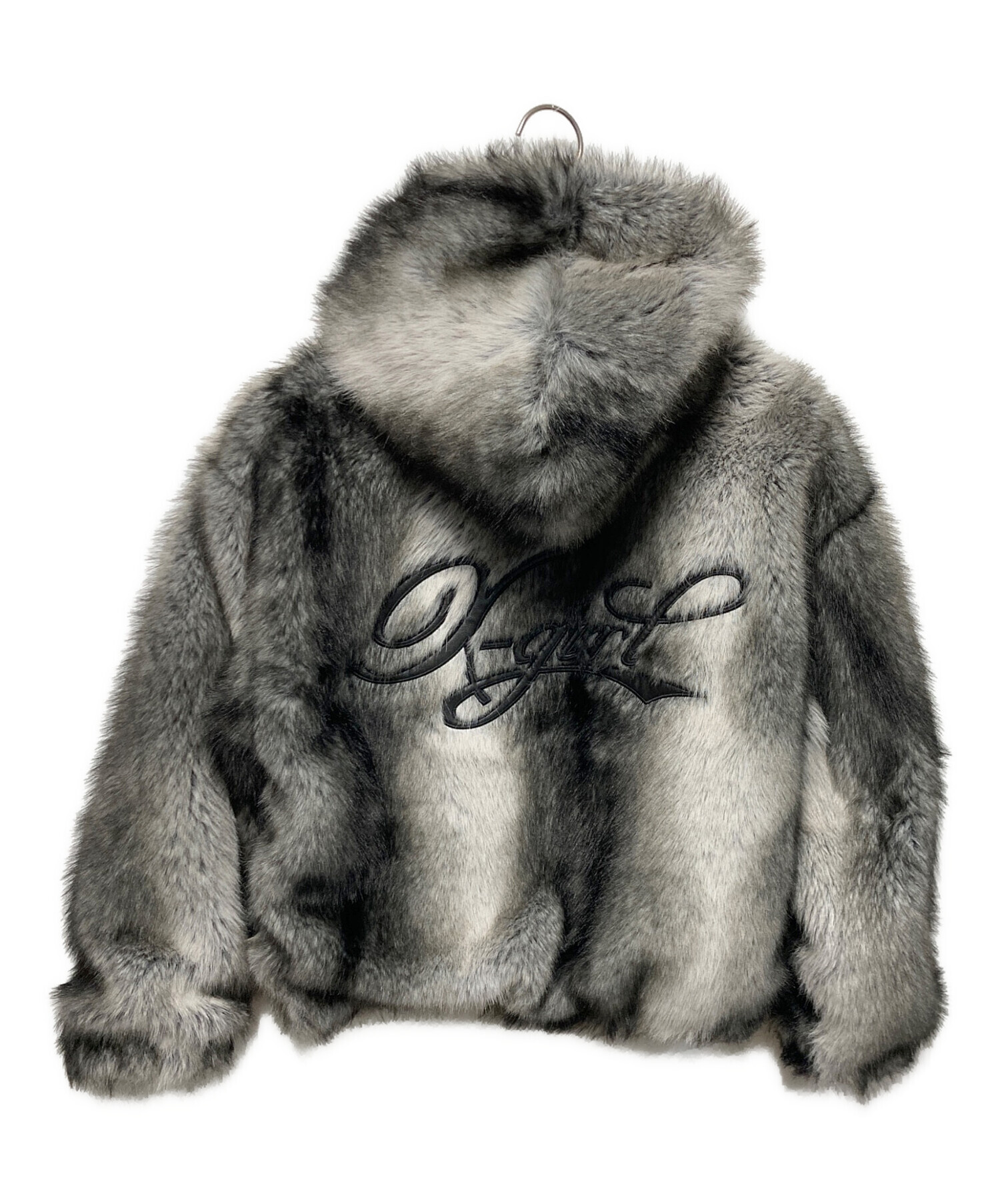 中古・古着通販】X-GIRL (エックスガール) LOGO PATCHED FAUX FUR