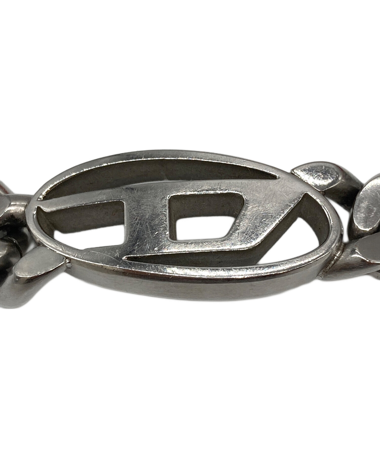 中古・古着通販】DIESEL (ディーゼル) チェーンブレスレット シルバー