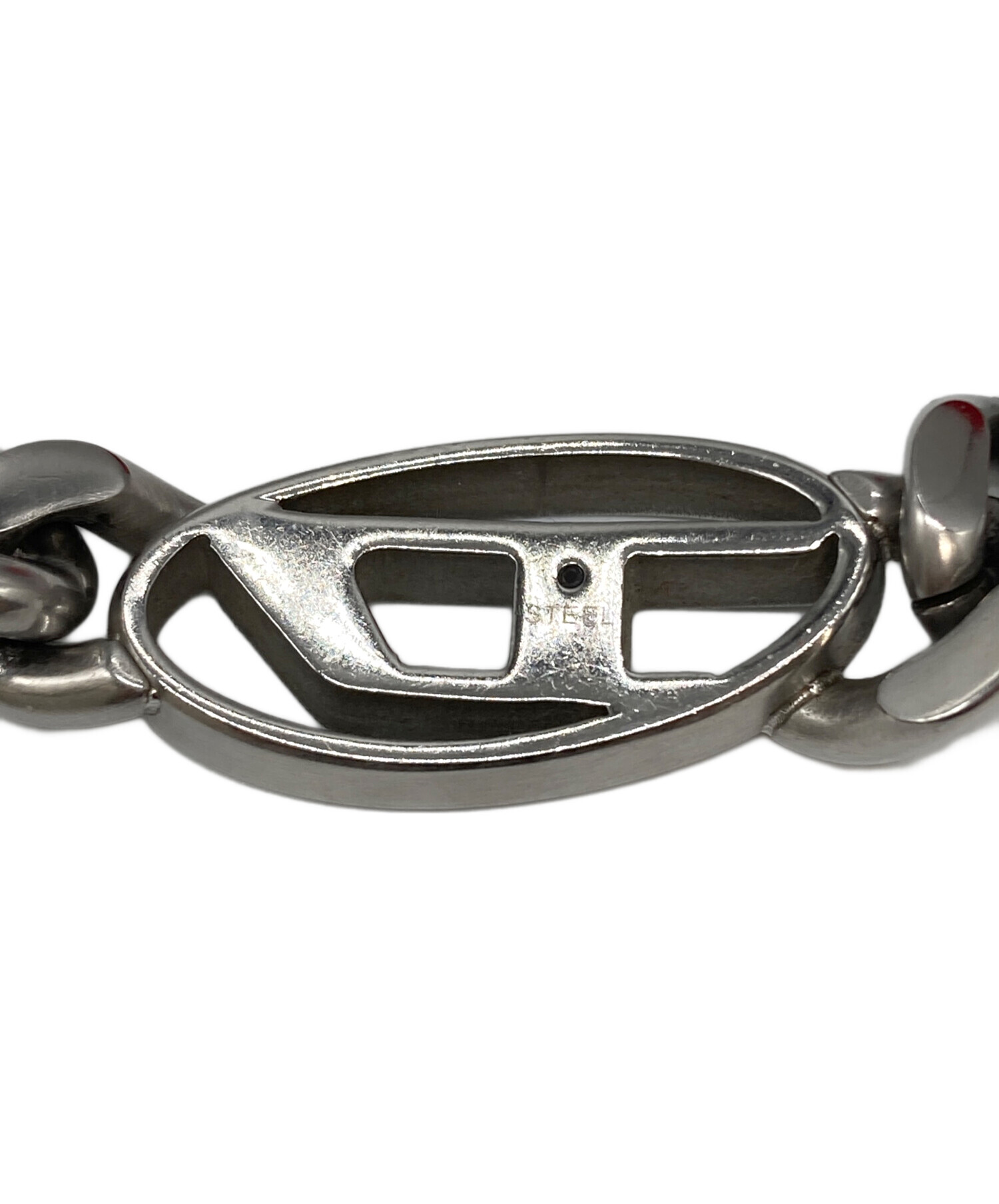 中古・古着通販】DIESEL (ディーゼル) チェーンブレスレット シルバー