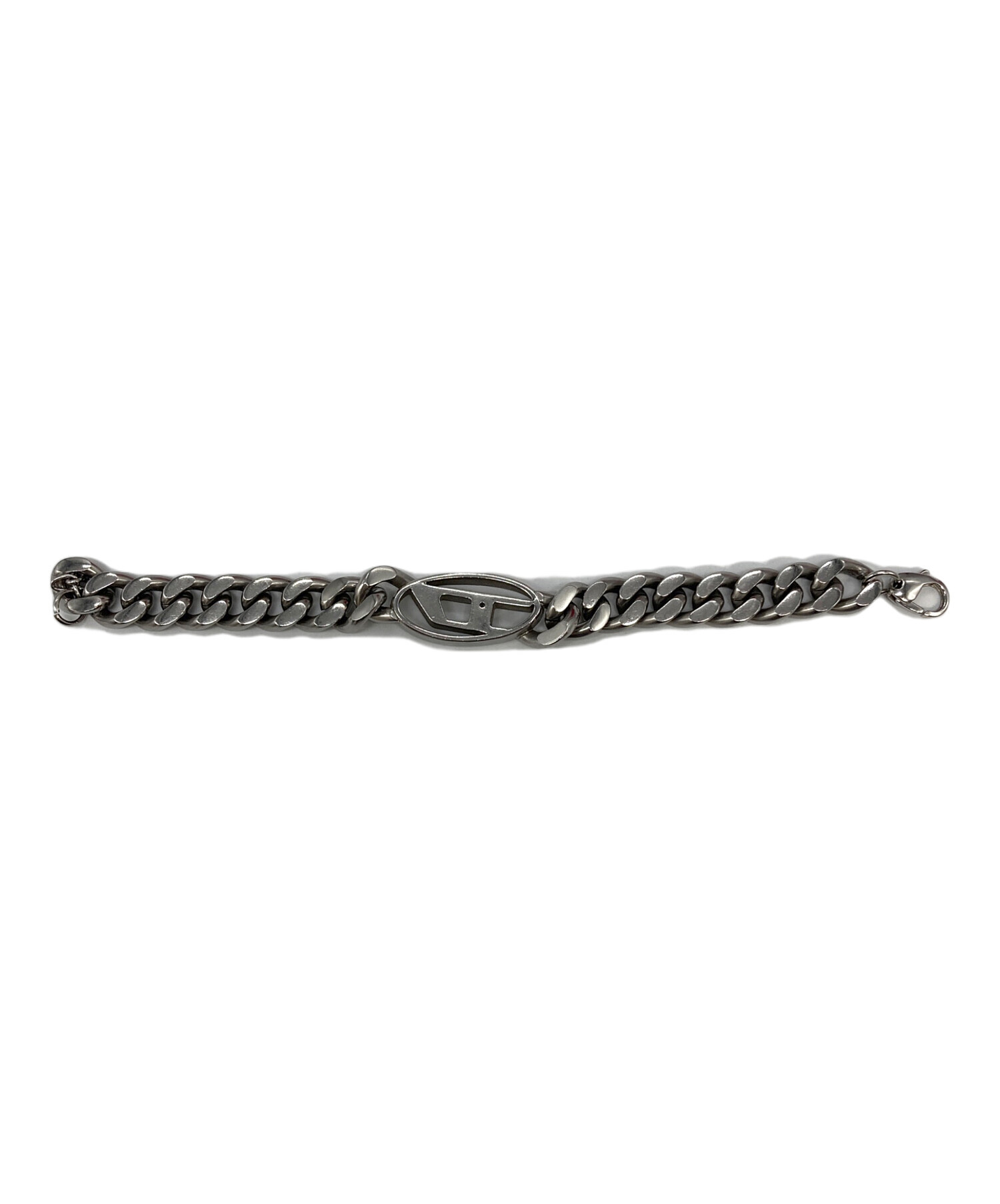 中古・古着通販】DIESEL (ディーゼル) チェーンブレスレット シルバー